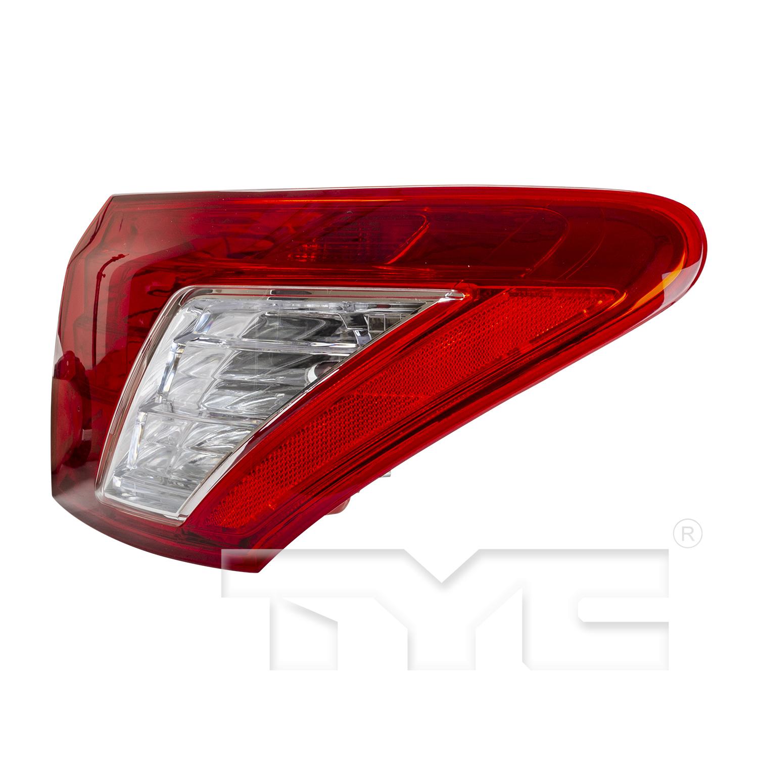 TYC 11638901 Tail Light Assembly product image 4 of 6