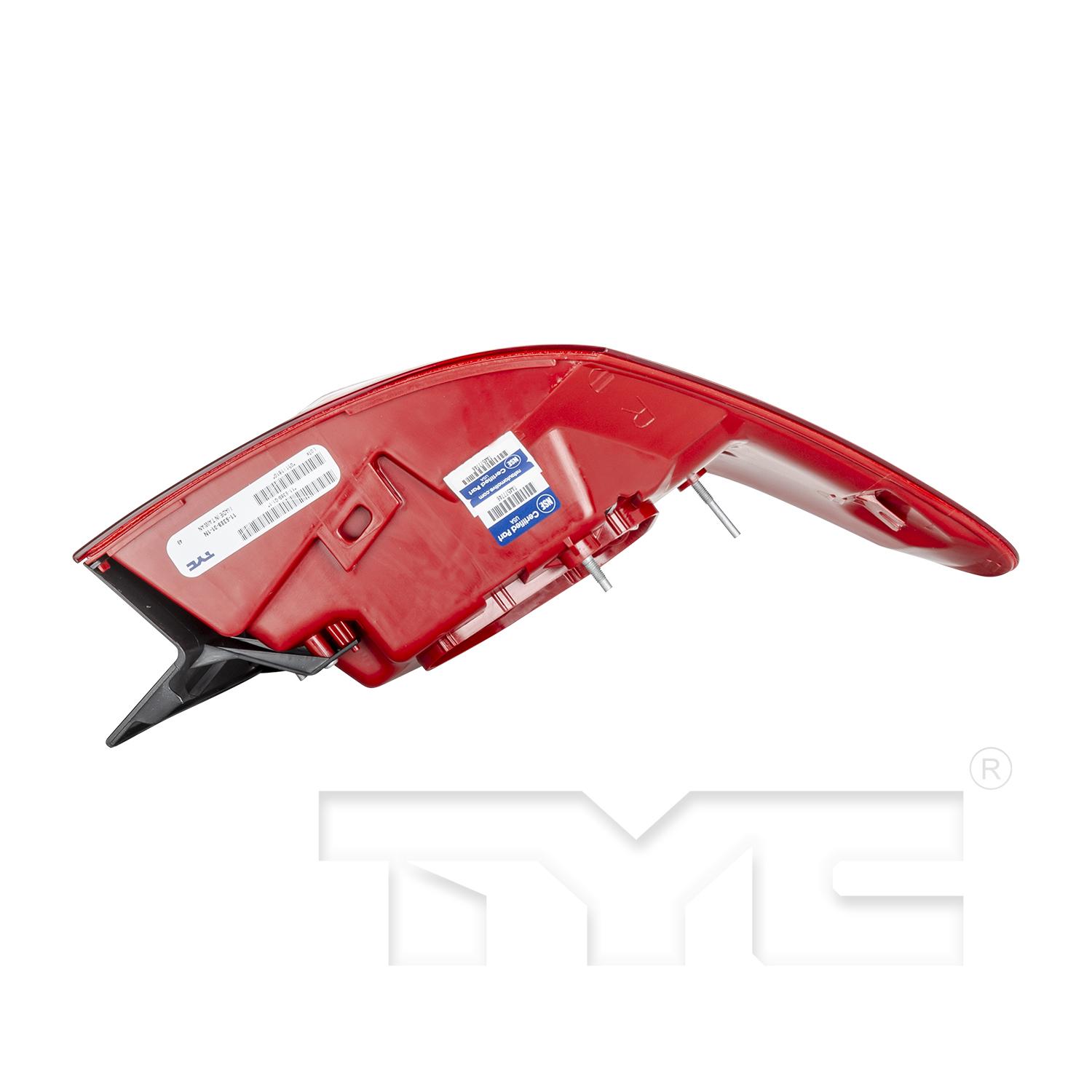 TYC 11638901 Tail Light Assembly product image 6 of 6