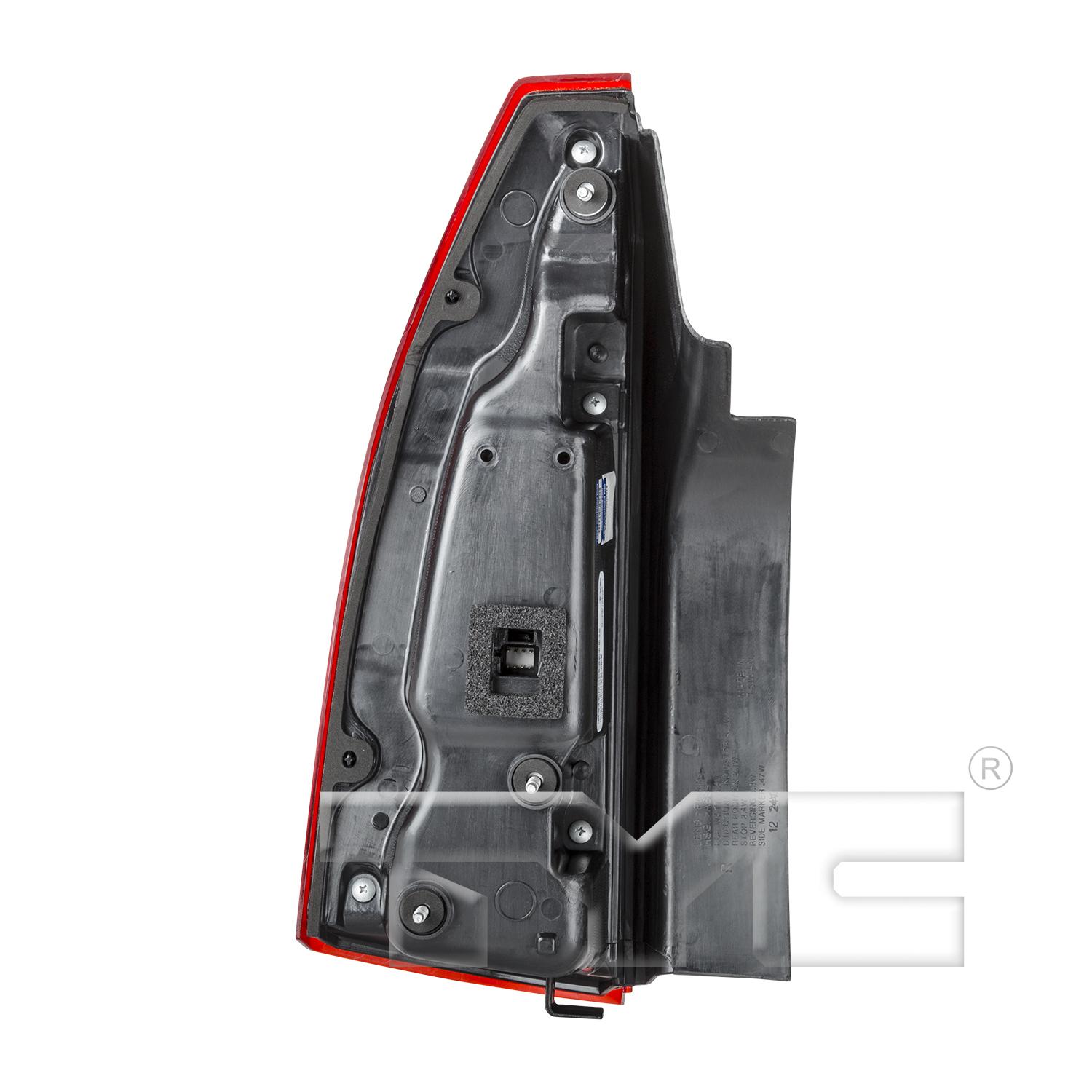 TYC 11639700 Tail Light Assembly product image 1 of 7