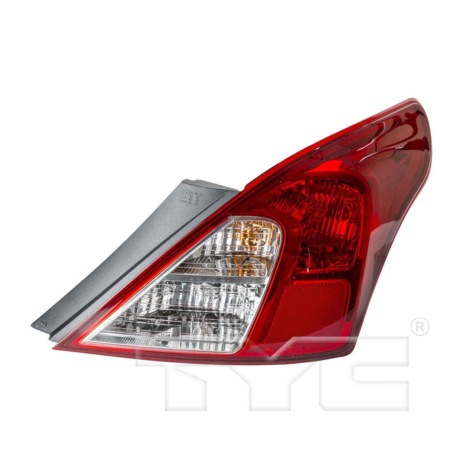 TYC 11640100 Tail Light Assembly product image 1 of 6