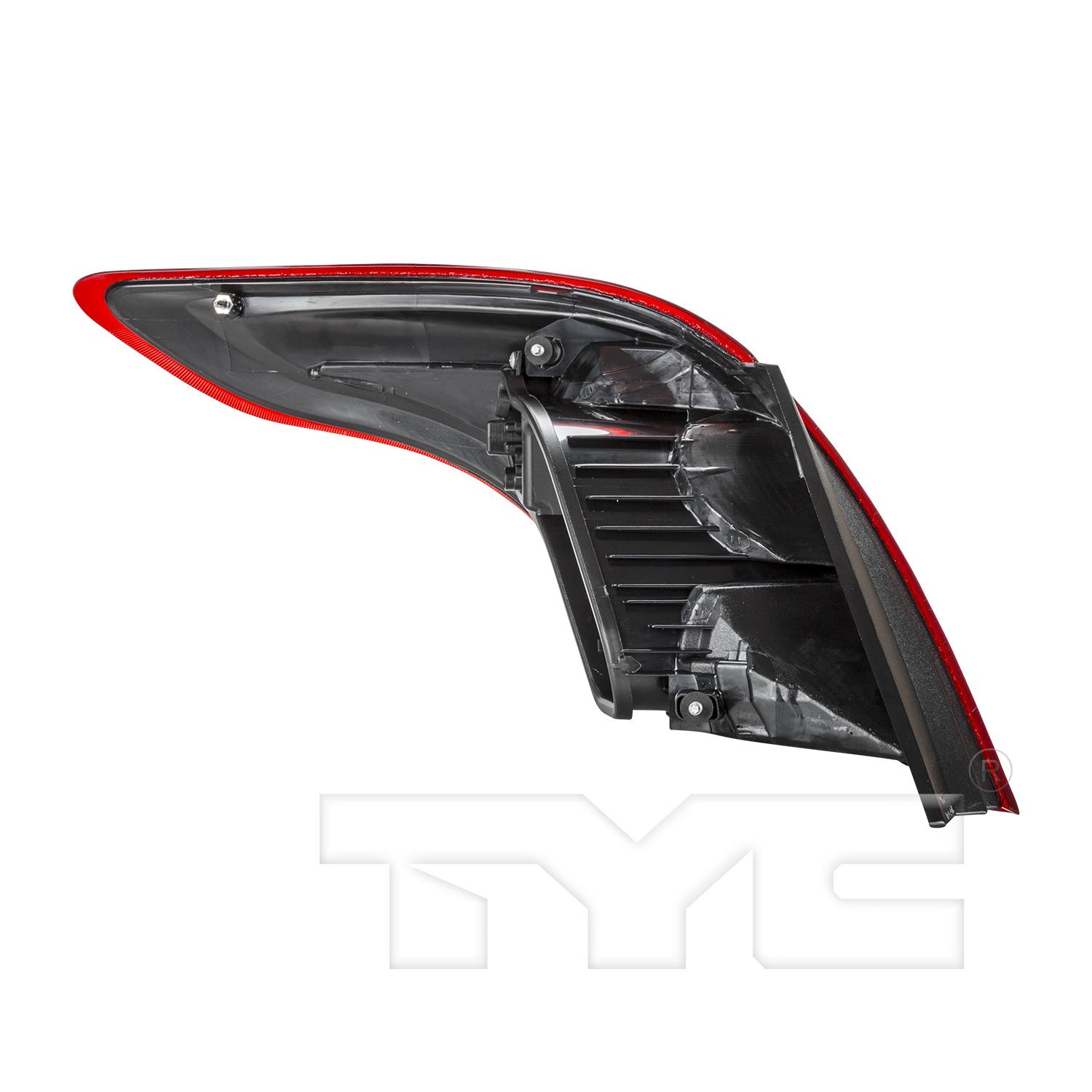 TYC 11640100 Tail Light Assembly product image 4 of 6