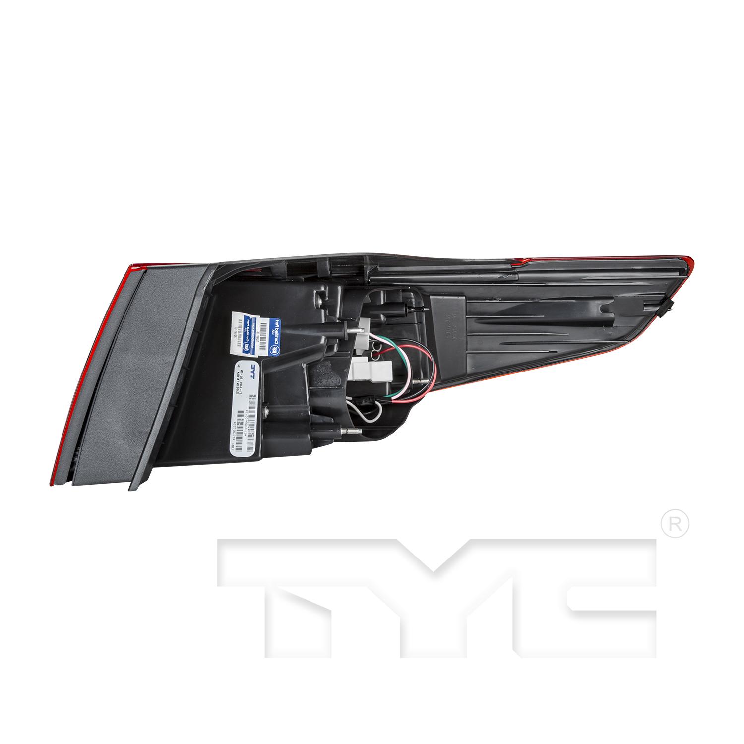 TYC 11641000 Tail Light Assembly product image 2 of 12