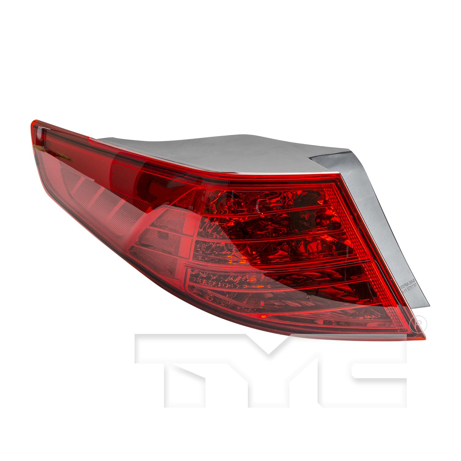 TYC 11641000 Tail Light Assembly product image 10 of 12