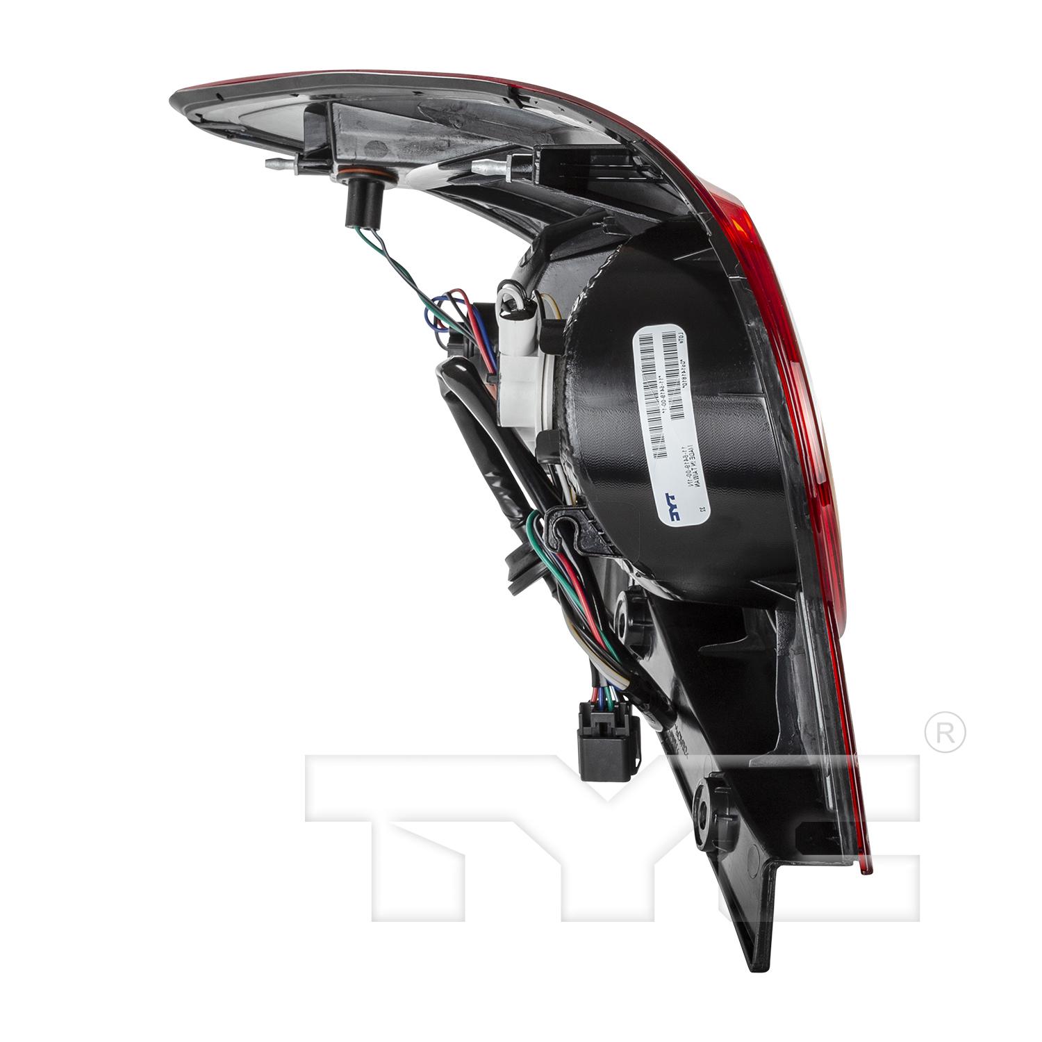 TYC 11642000 Tail Light Assembly product image 4 of 6
