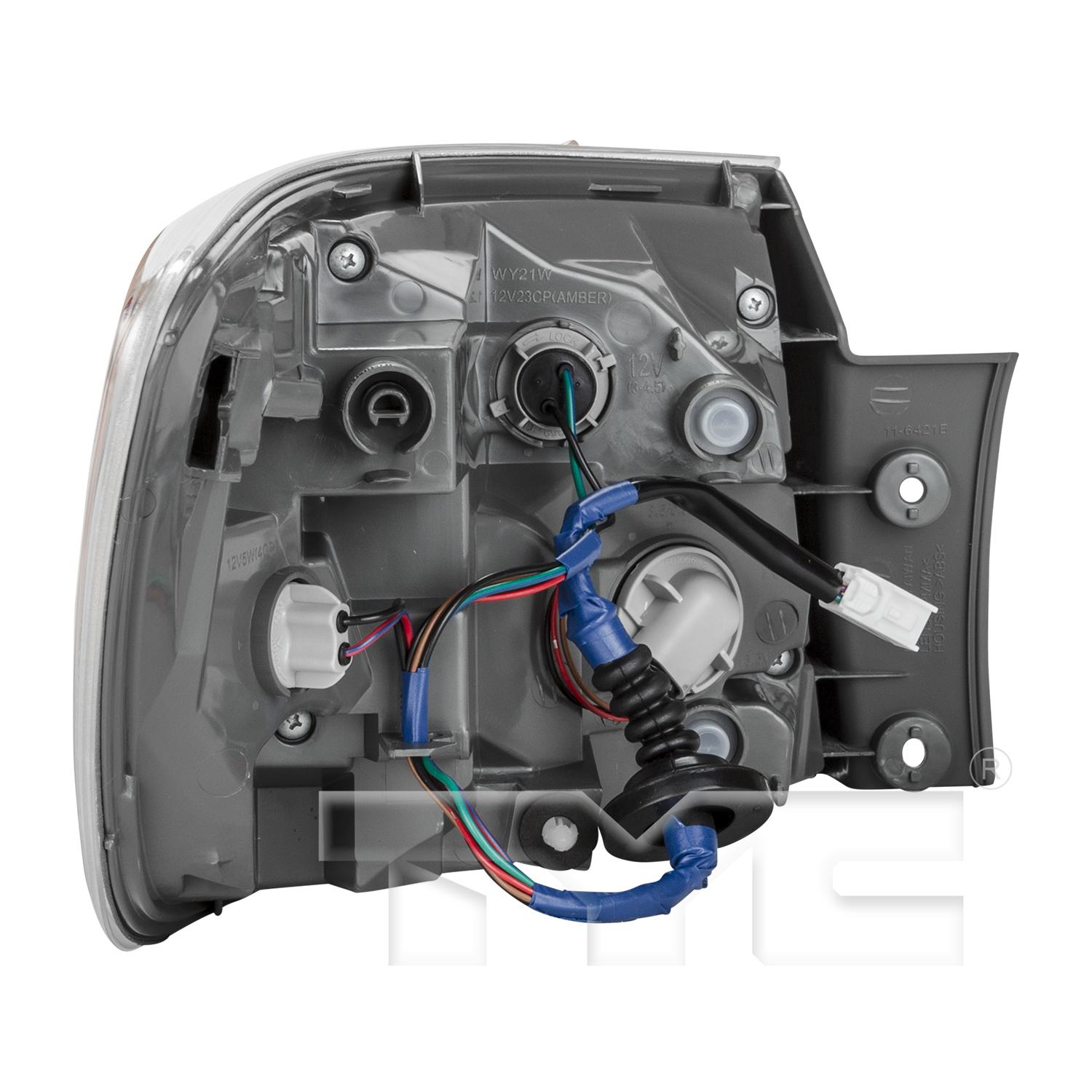 TYC 11642100 Tail Light Assembly product image 9 of 11