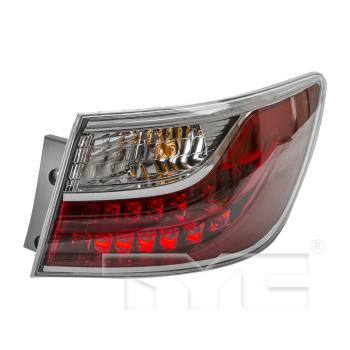 TYC 116421009 Tail Light Assembly product image 2 of 7