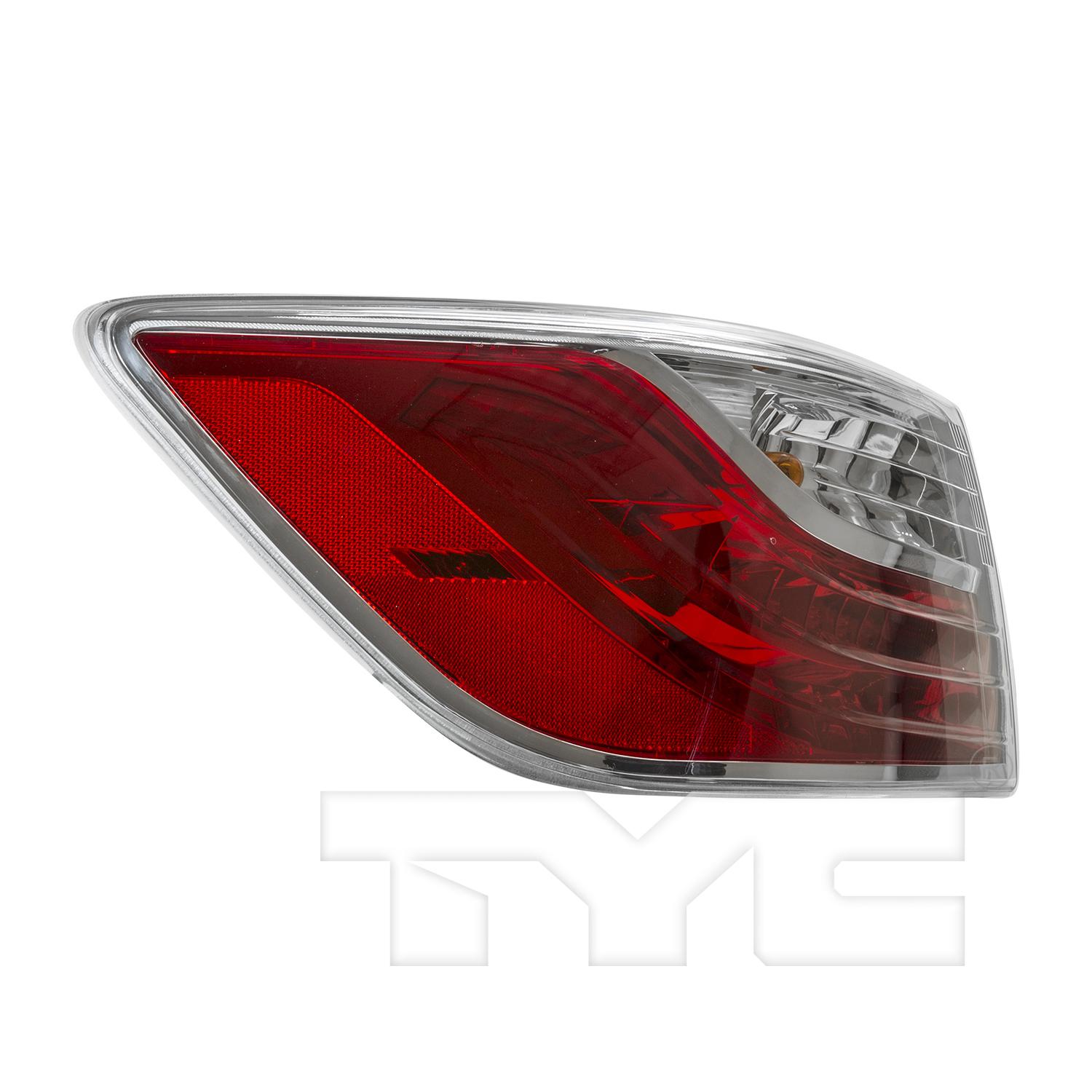 TYC 116422009 Tail Light Assembly product image 6 of 9
