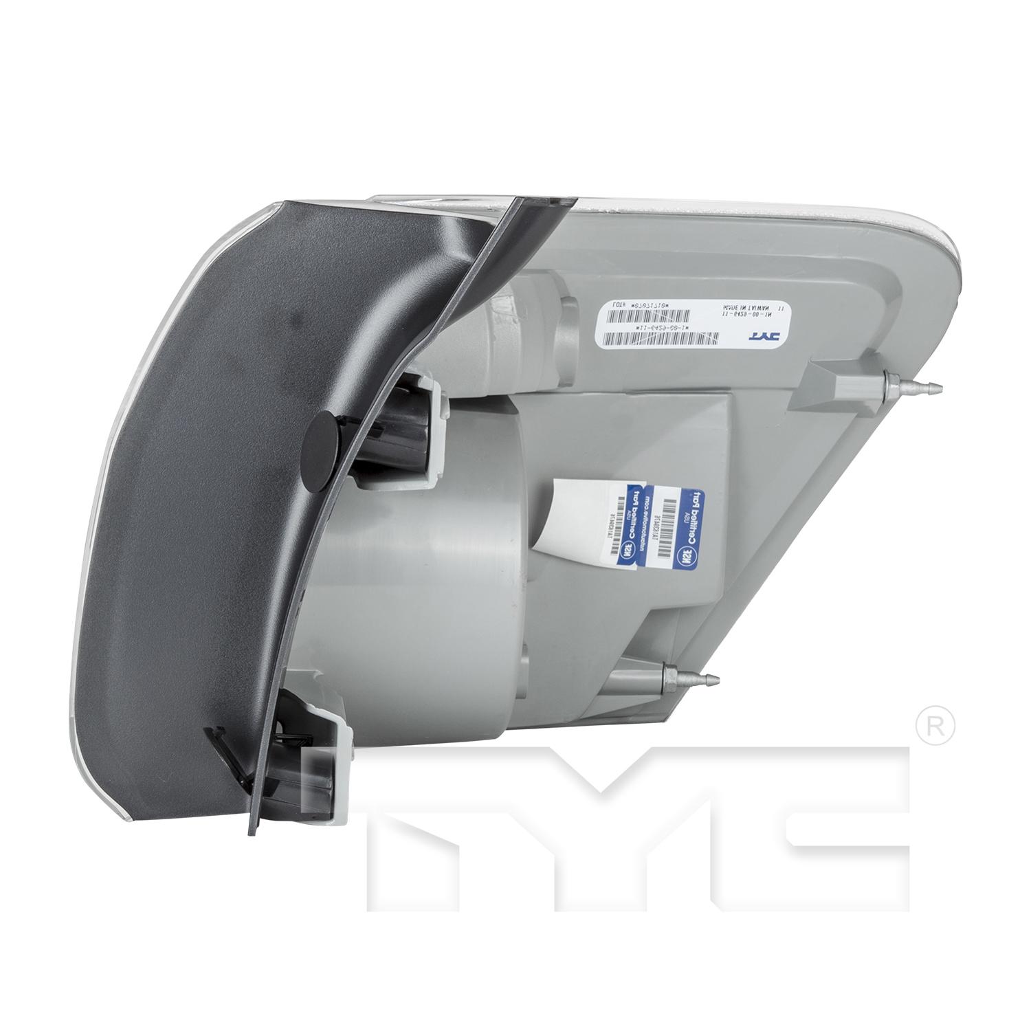 TYC 11643000 Tail Light Assembly product image 4 of 6
