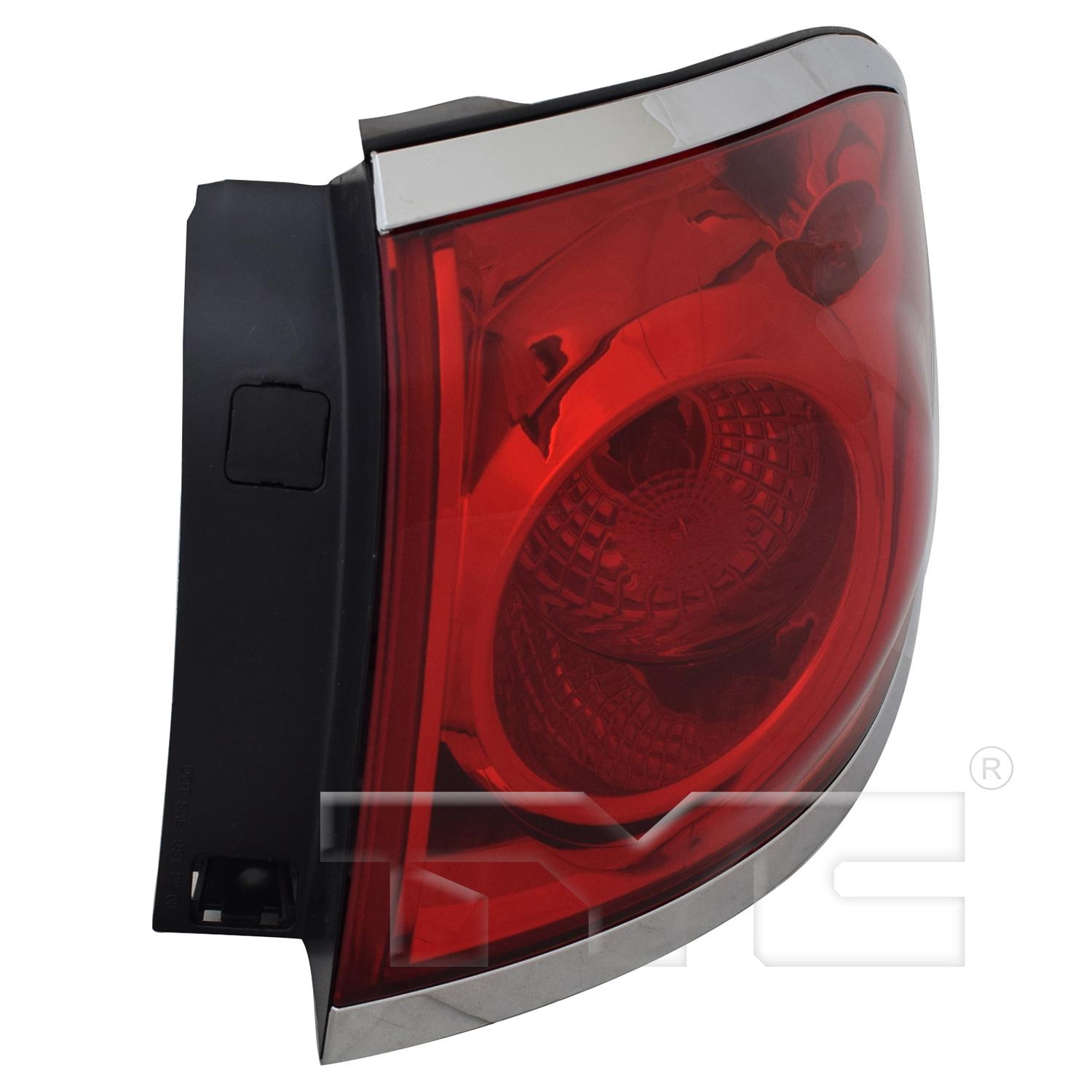 TYC 116431009 - Tail Light Assembly TYC 116431009 Tail Light Assembly product image 3 of 6