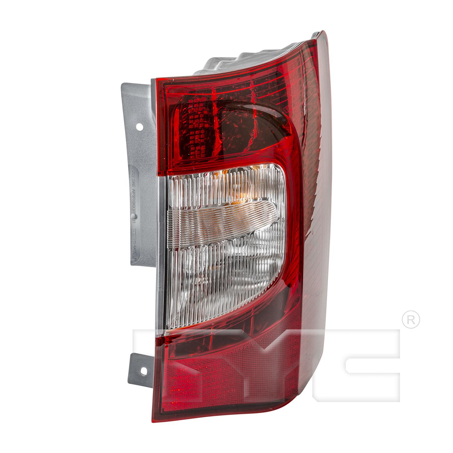 TYC 116435009 Tail Light Assembly product image 1 of 6