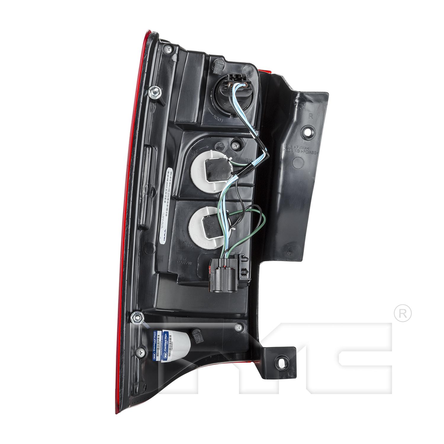 TYC 116435009 Tail Light Assembly product image 2 of 6