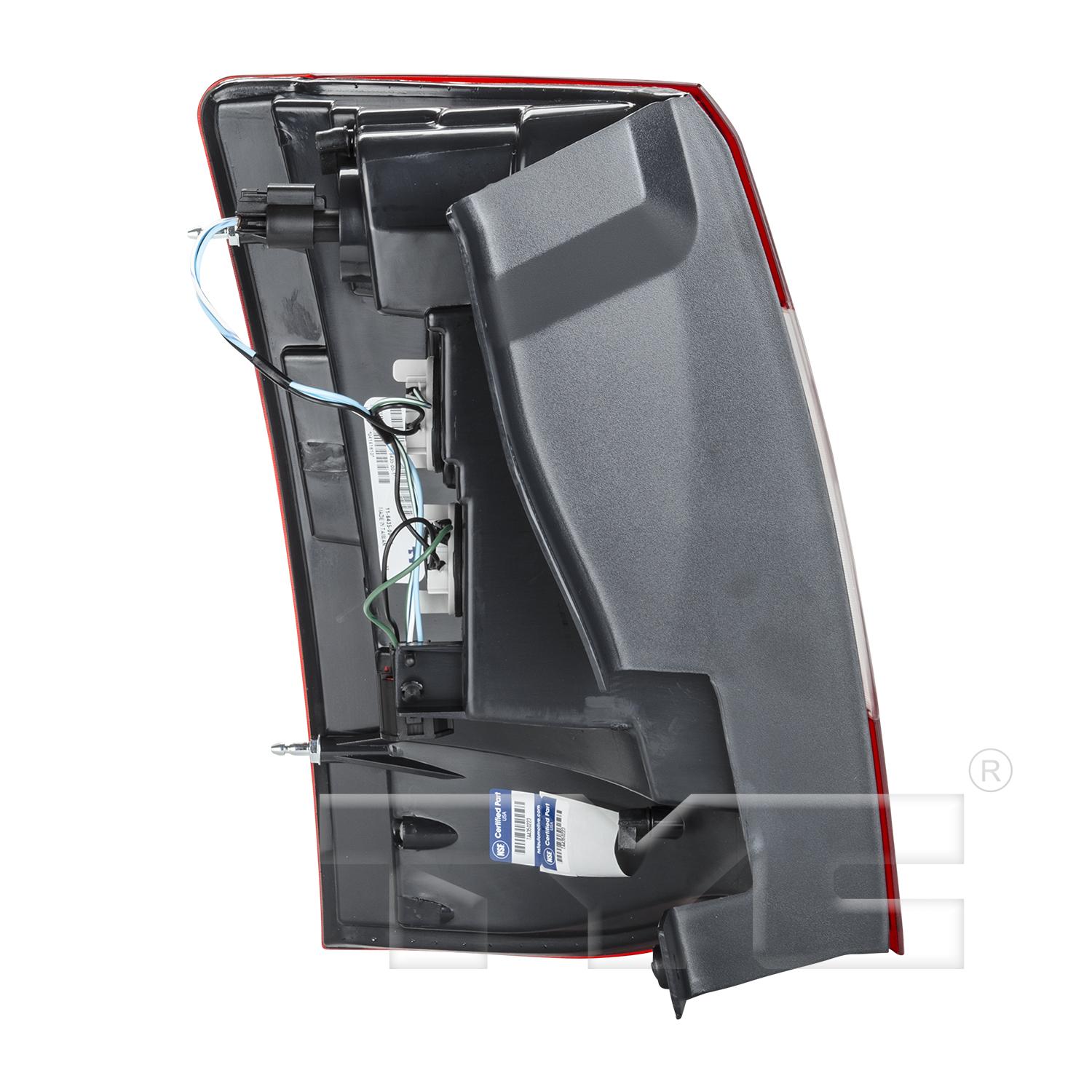 TYC 116435009 Tail Light Assembly product image 4 of 6