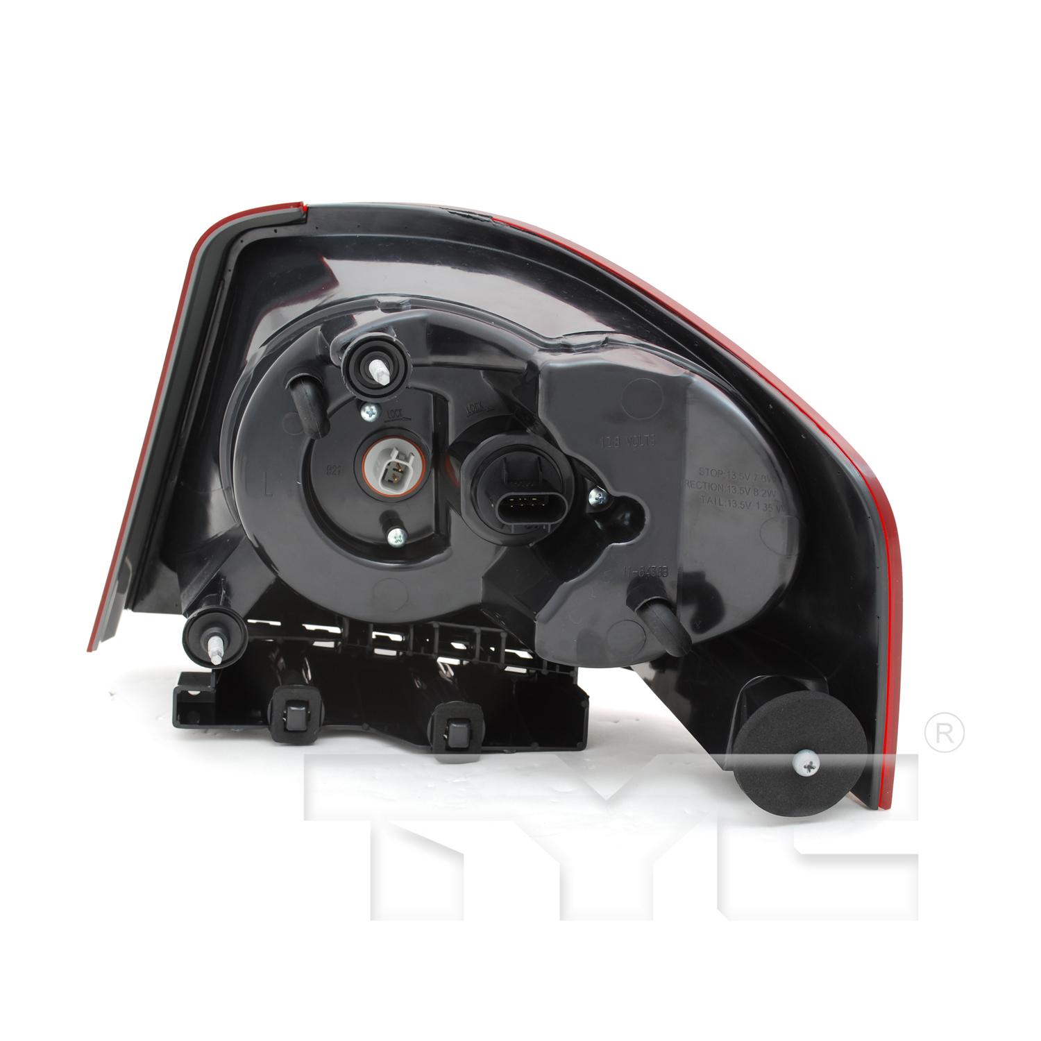 TYC 116438009 Tail Light Assembly product image 2 of 6