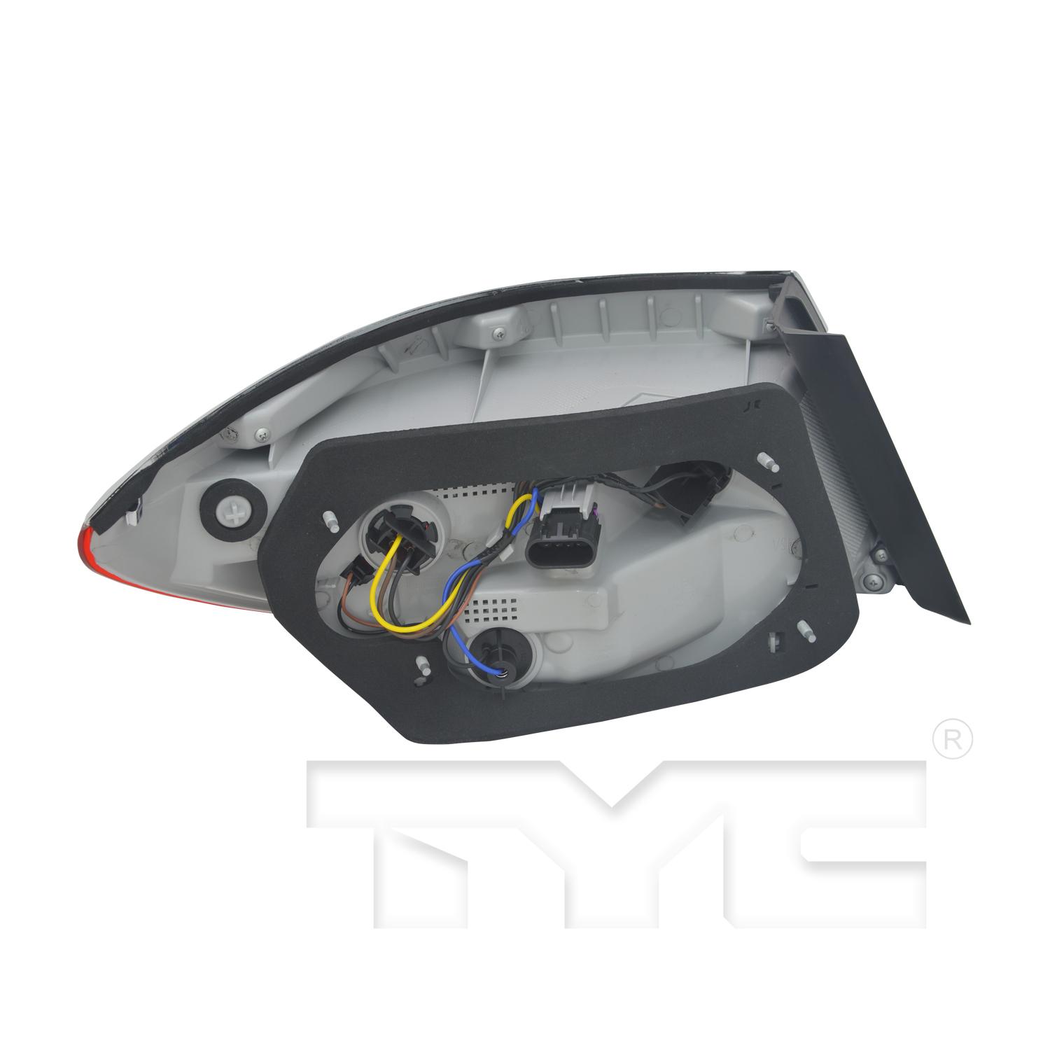 TYC 11643900 Tail Light Assembly product image 2 of 6