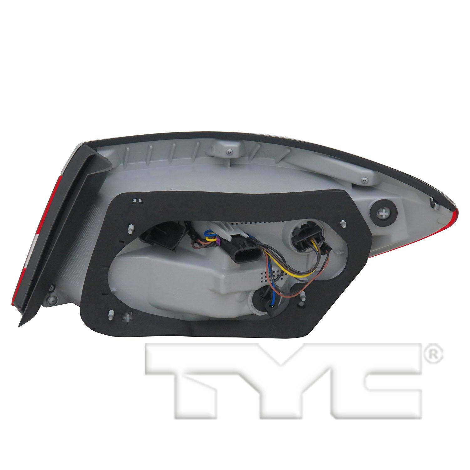 TYC 116440009 Tail Light Assembly product image 2 of 6