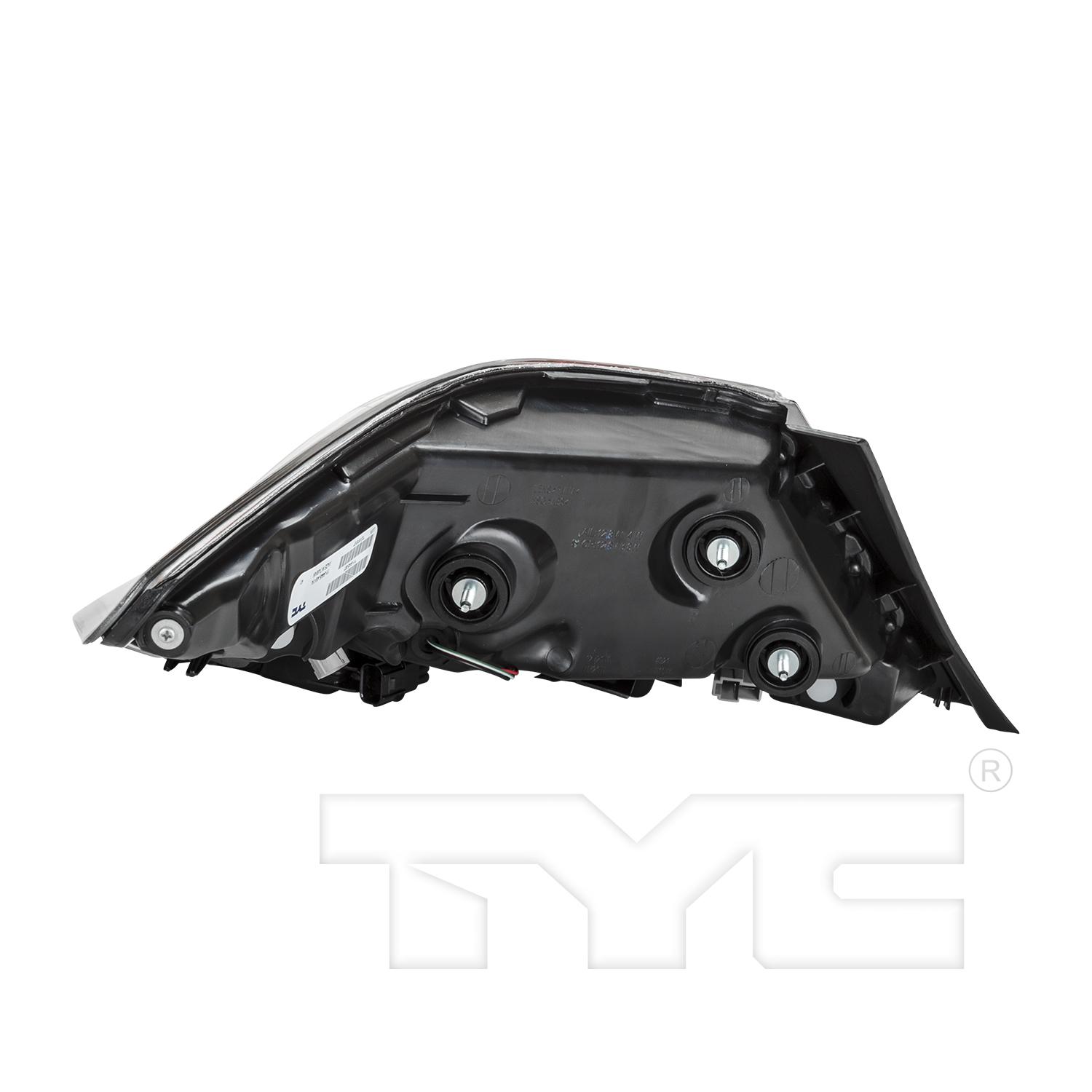 TYC 11644590 Tail Light Assembly product image 2 of 6