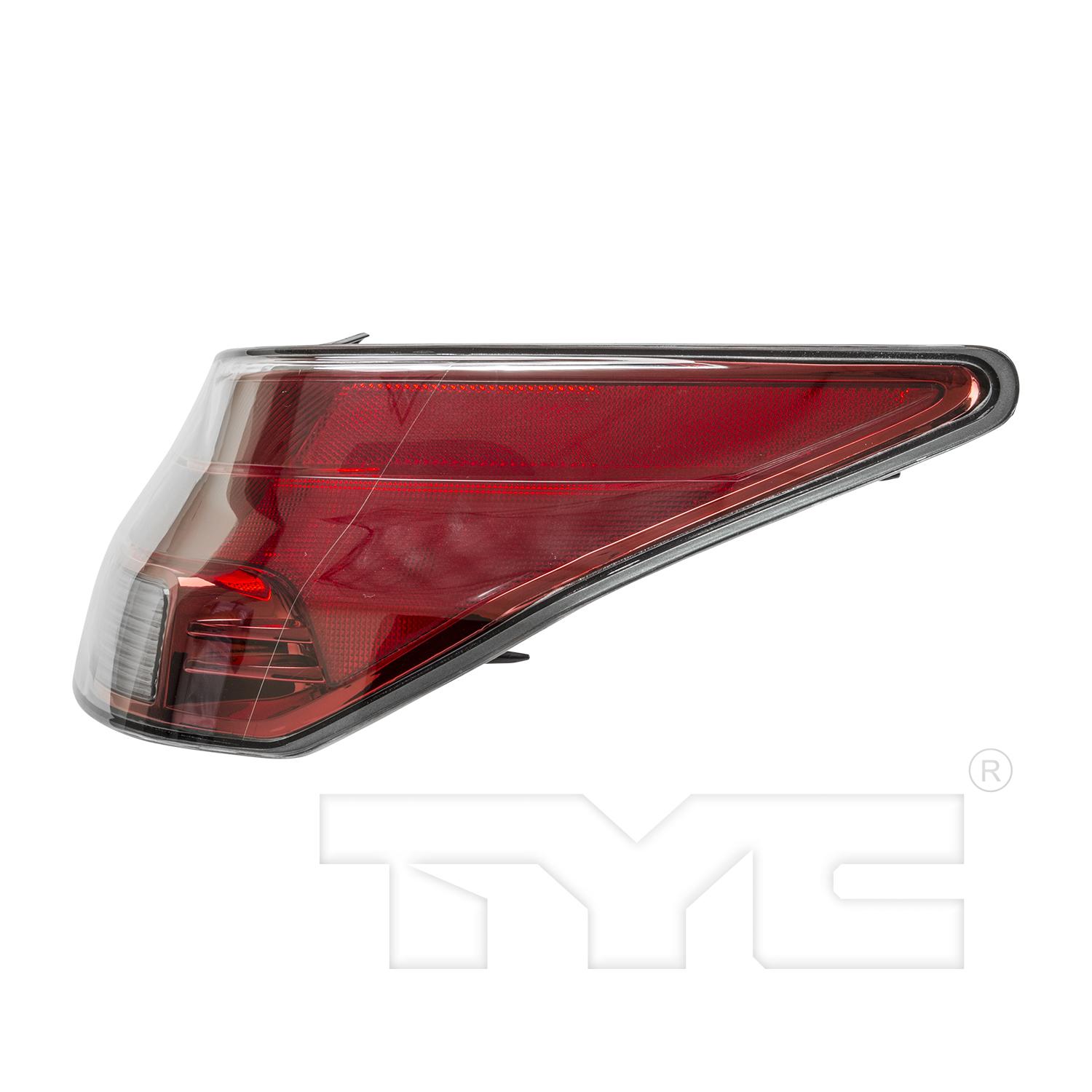 TYC 11644590 Tail Light Assembly product image 3 of 6