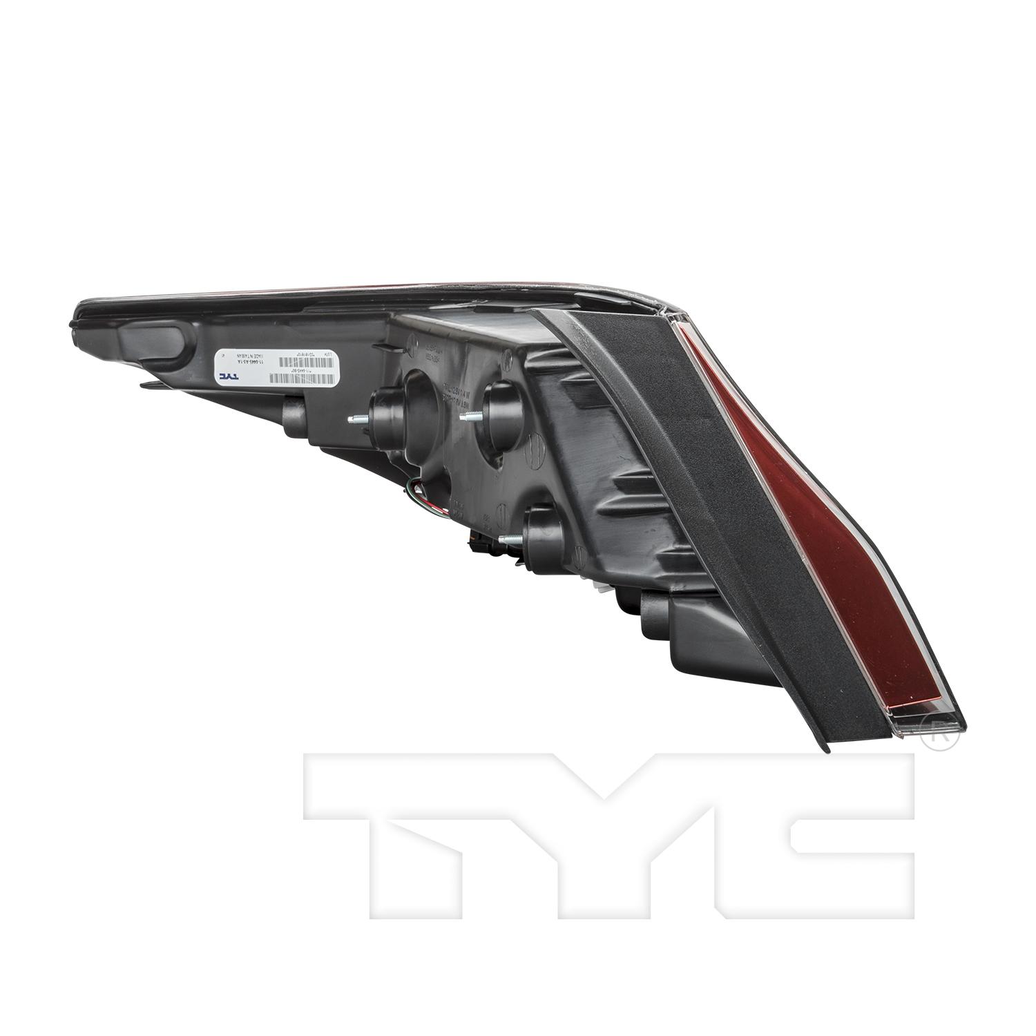TYC 11644590 Tail Light Assembly product image 4 of 6