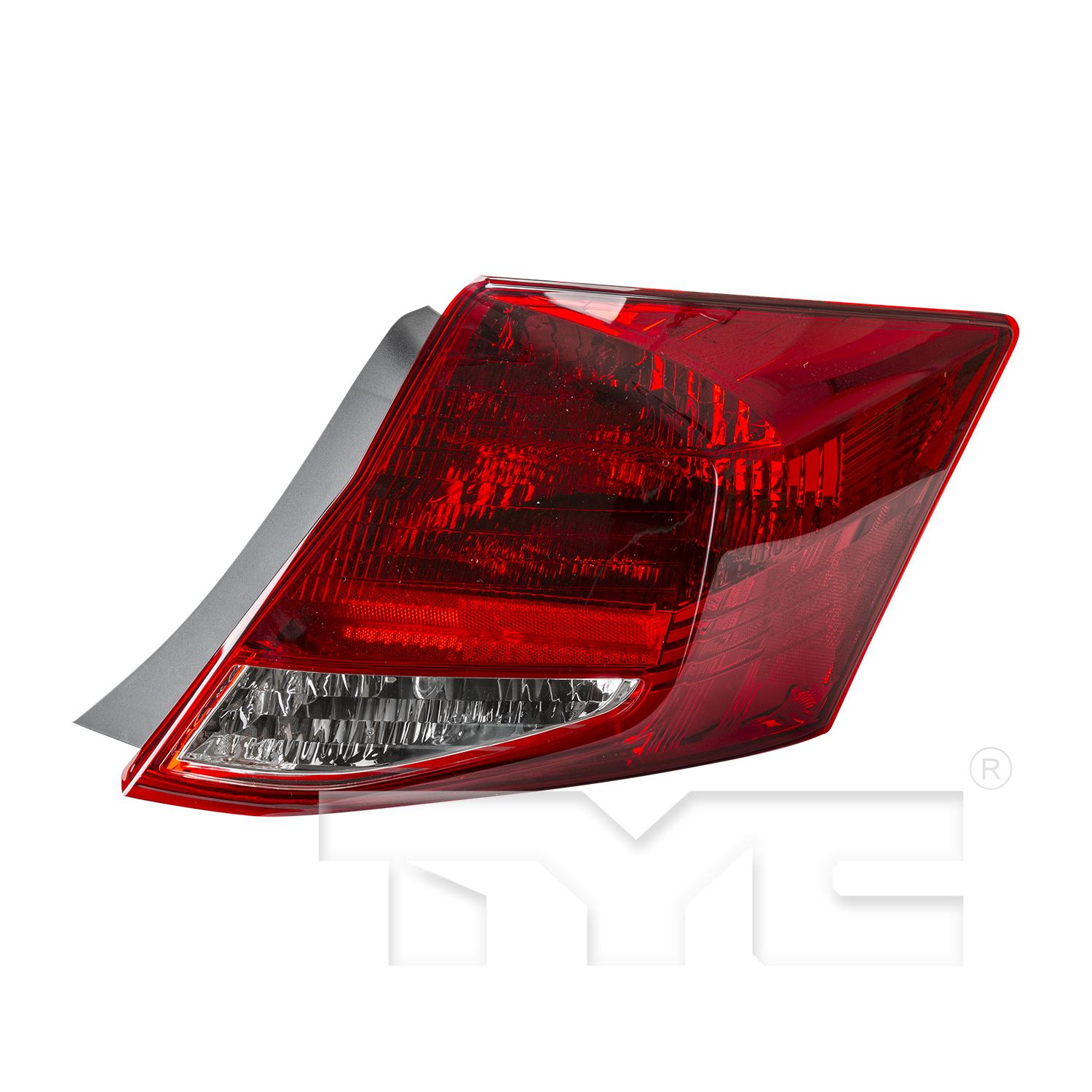 TYC 11644900 Tail Light Assembly product image 1 of 6