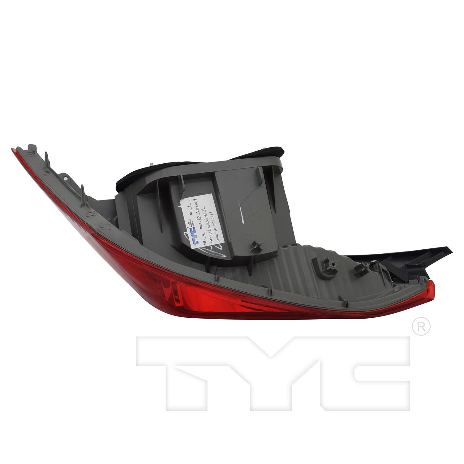 TYC 116449009 Tail Light Assembly product image 6 of 6