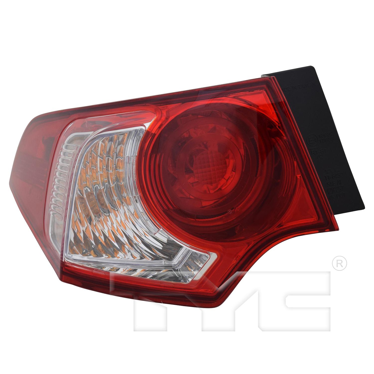 TYC 116452009 Tail Light Assembly product image 3 of 6