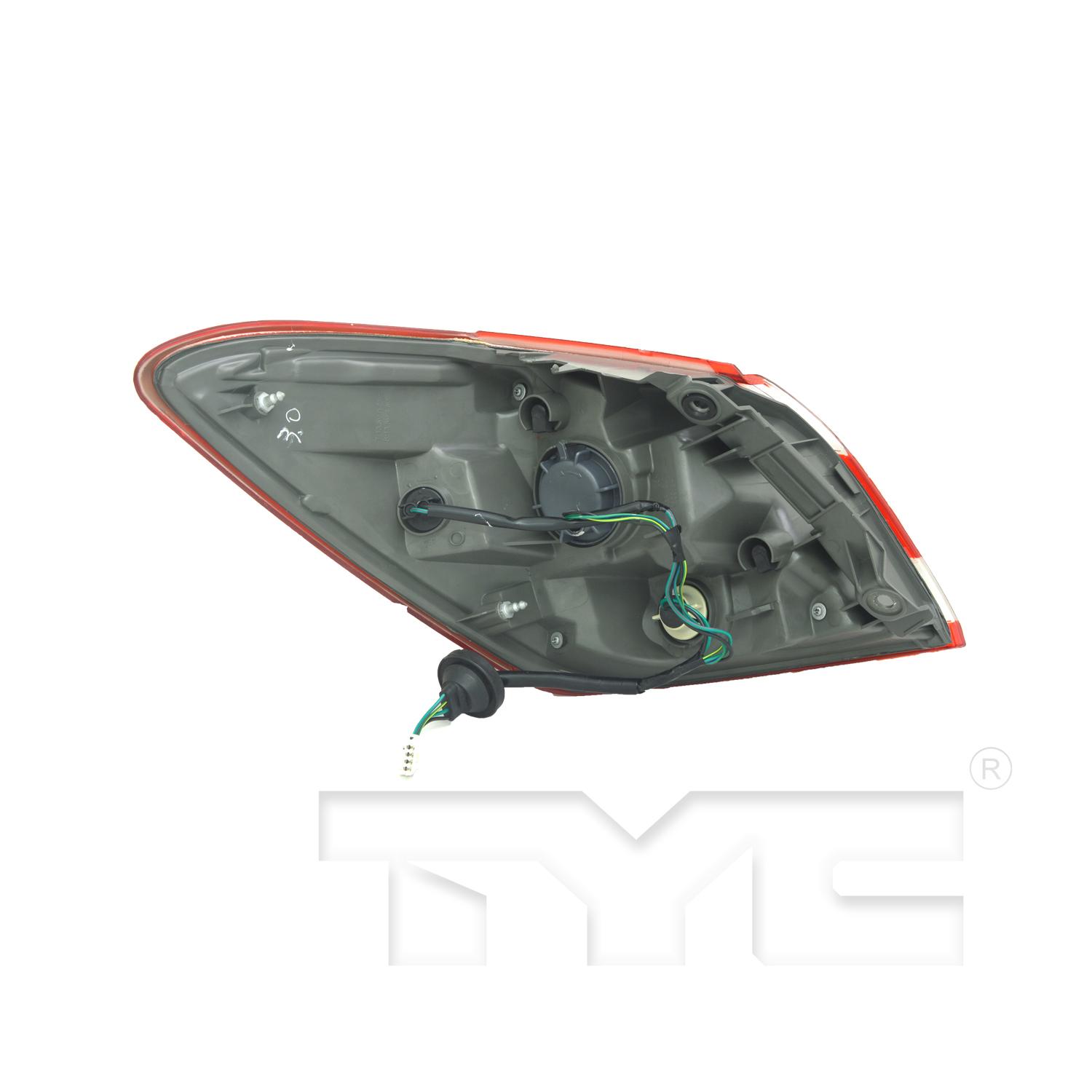 TYC 11645500 - Tail Light Assembly TYC 11645500 Tail Light Assembly product image 2 of 2