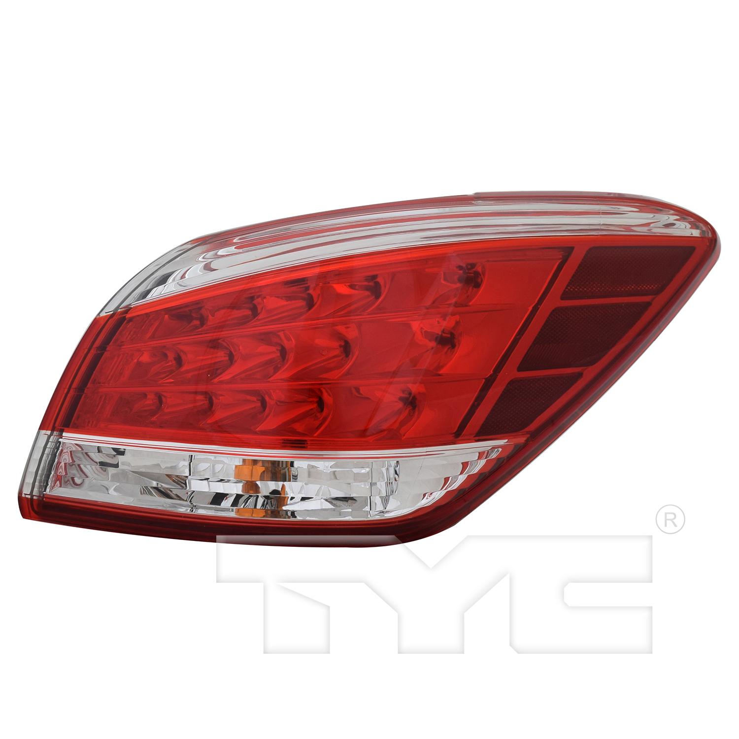TYC 116455909 Tail Light Assembly product image 1 of 6