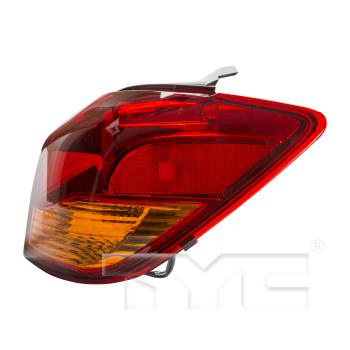 TYC 11645700 Tail Light Assembly product image 3 of 6