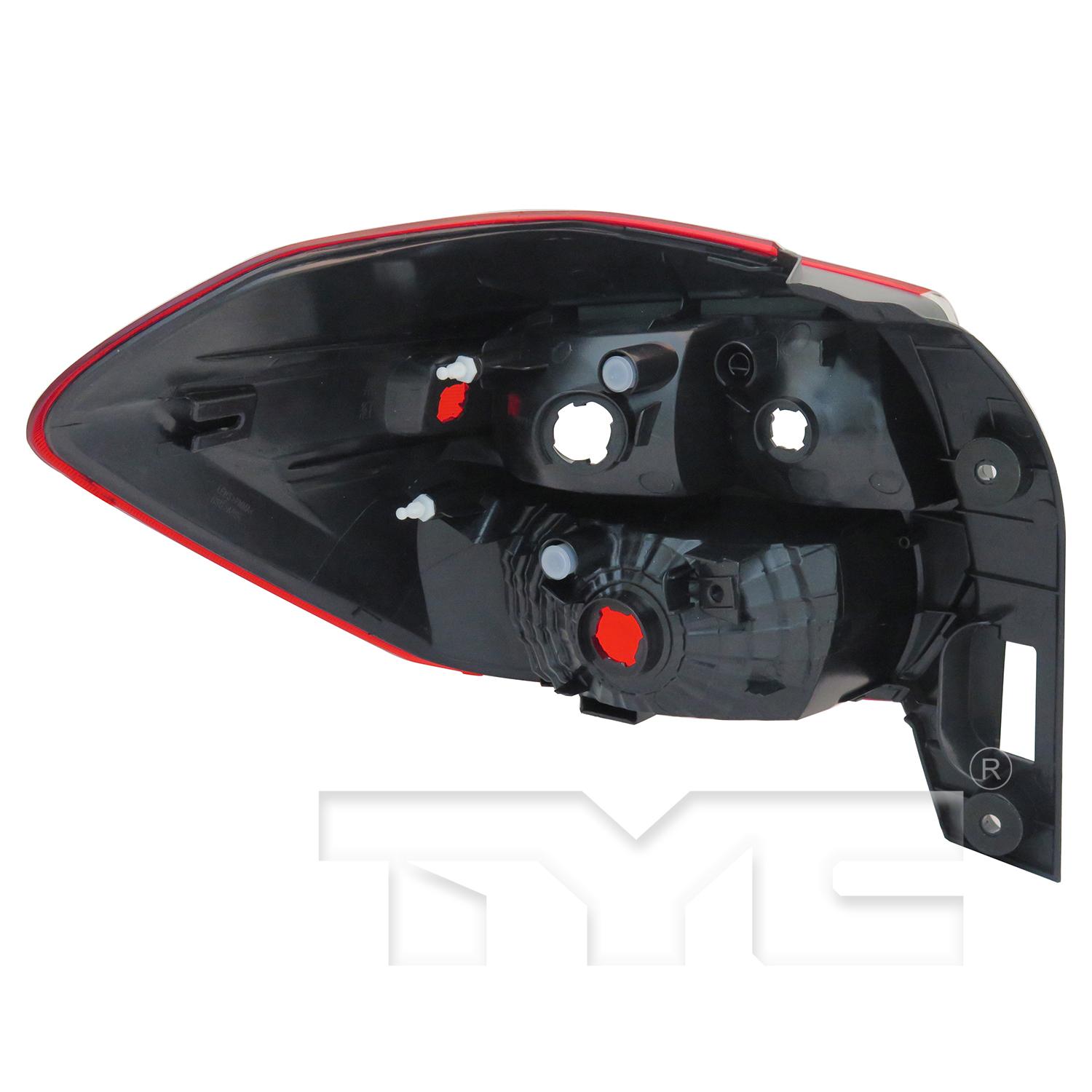 TYC 116463019 Tail Light Assembly product image 4 of 8