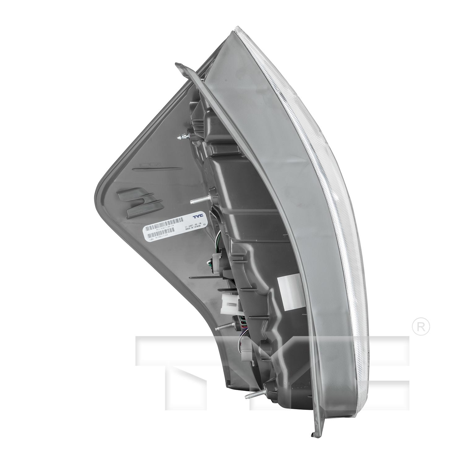 TYC 11646700 Tail Light Assembly product image 4 of 6