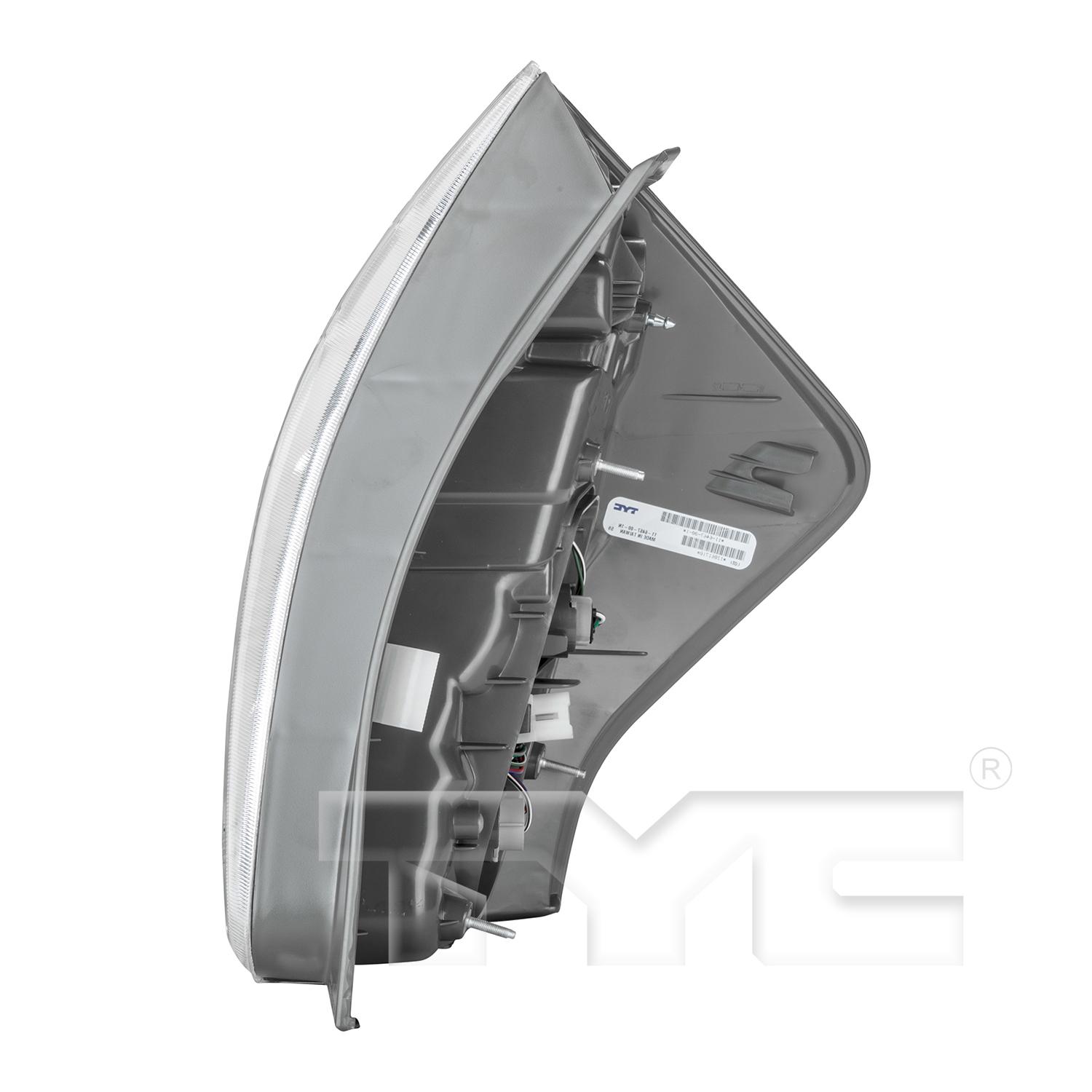 TYC 11646800 Tail Light Assembly product image 4 of 6