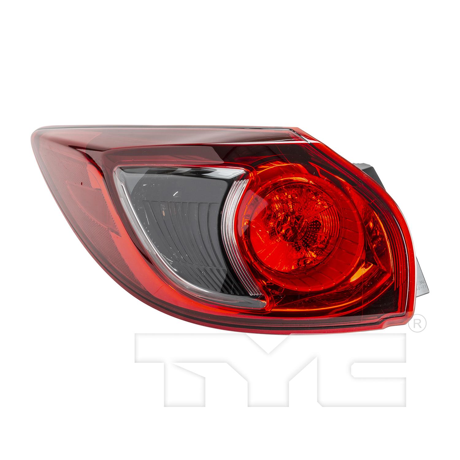 TYC 116470009 Tail Light Assembly product image 1 of 5
