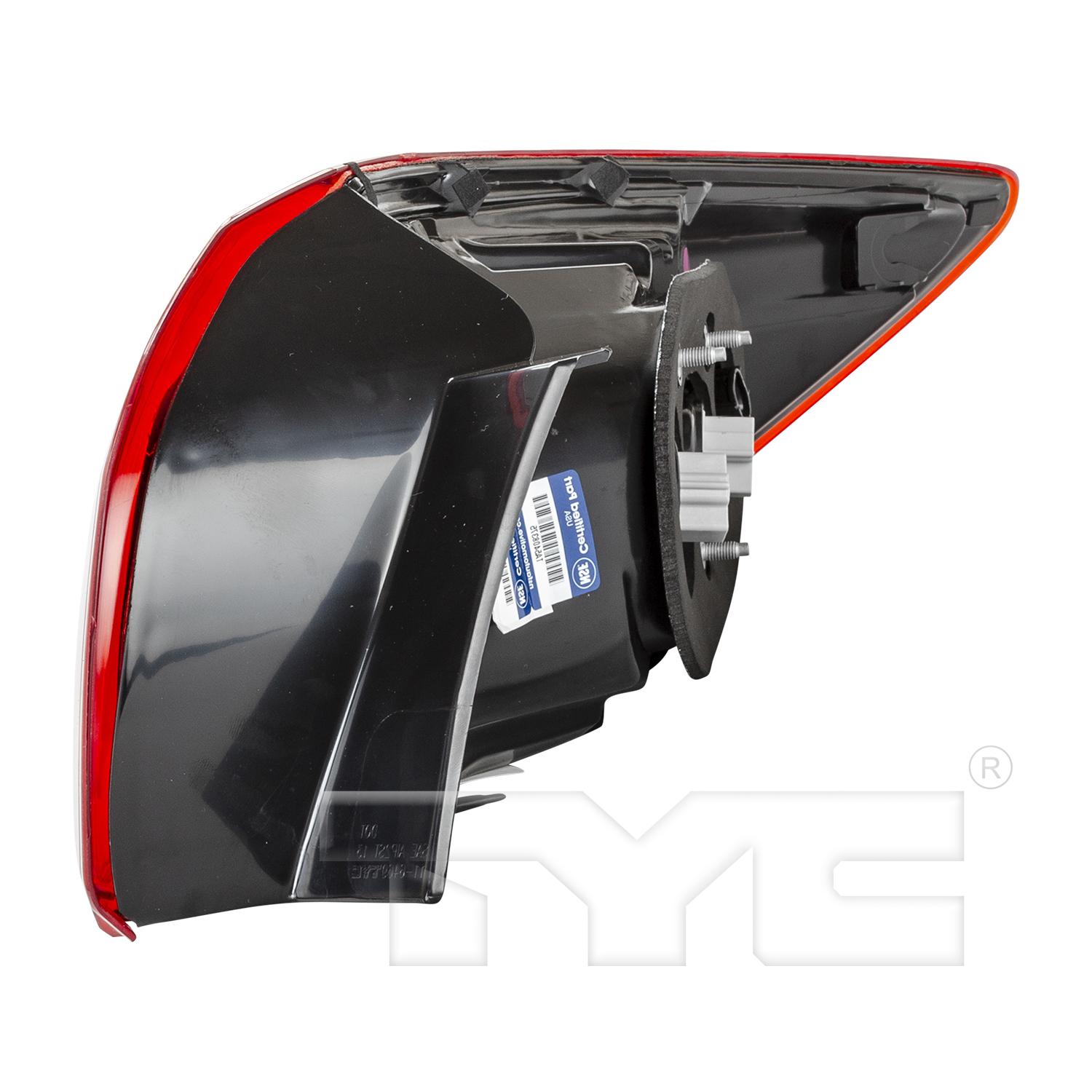 TYC 116470009 Tail Light Assembly product image 2 of 5