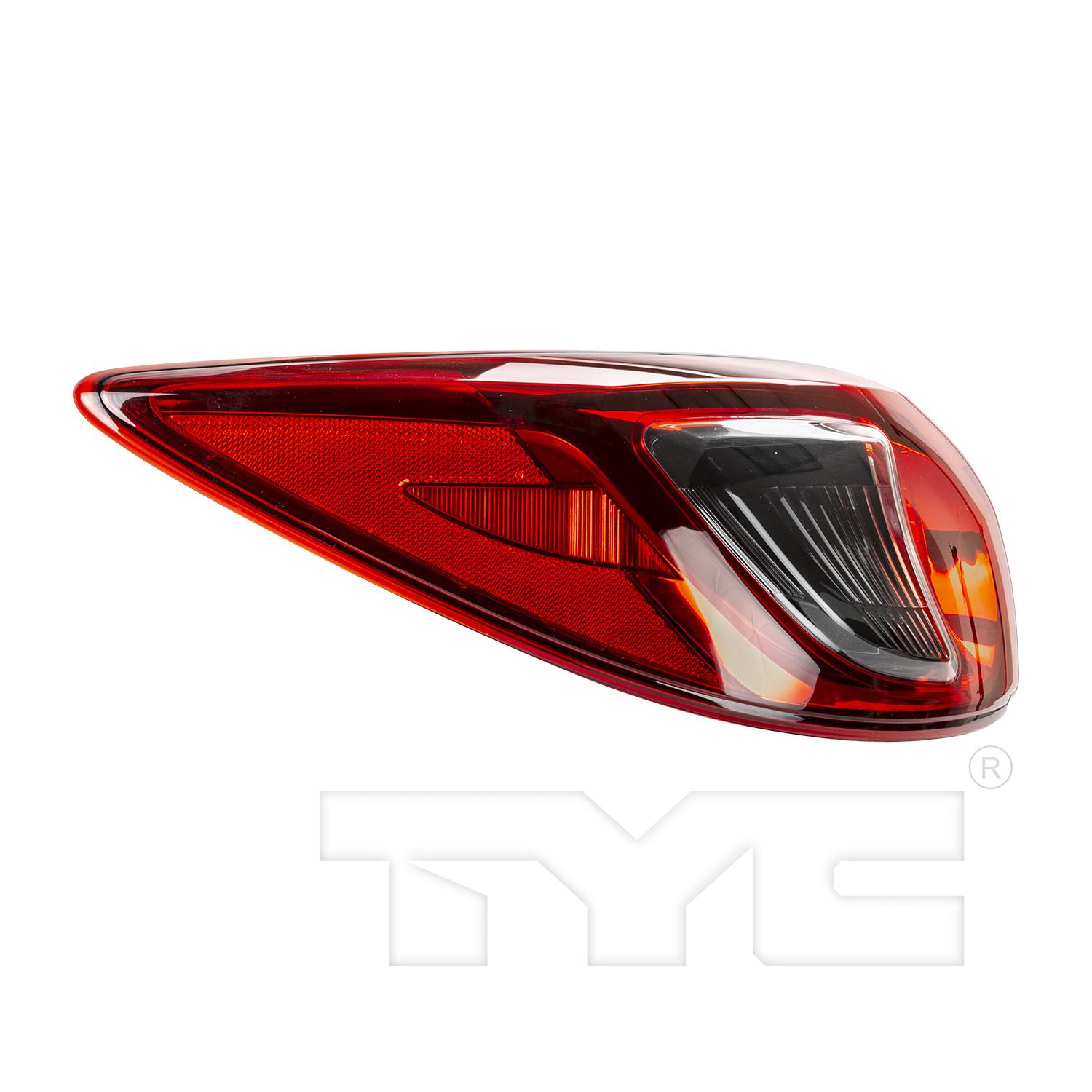 TYC 116470009 Tail Light Assembly product image 3 of 5