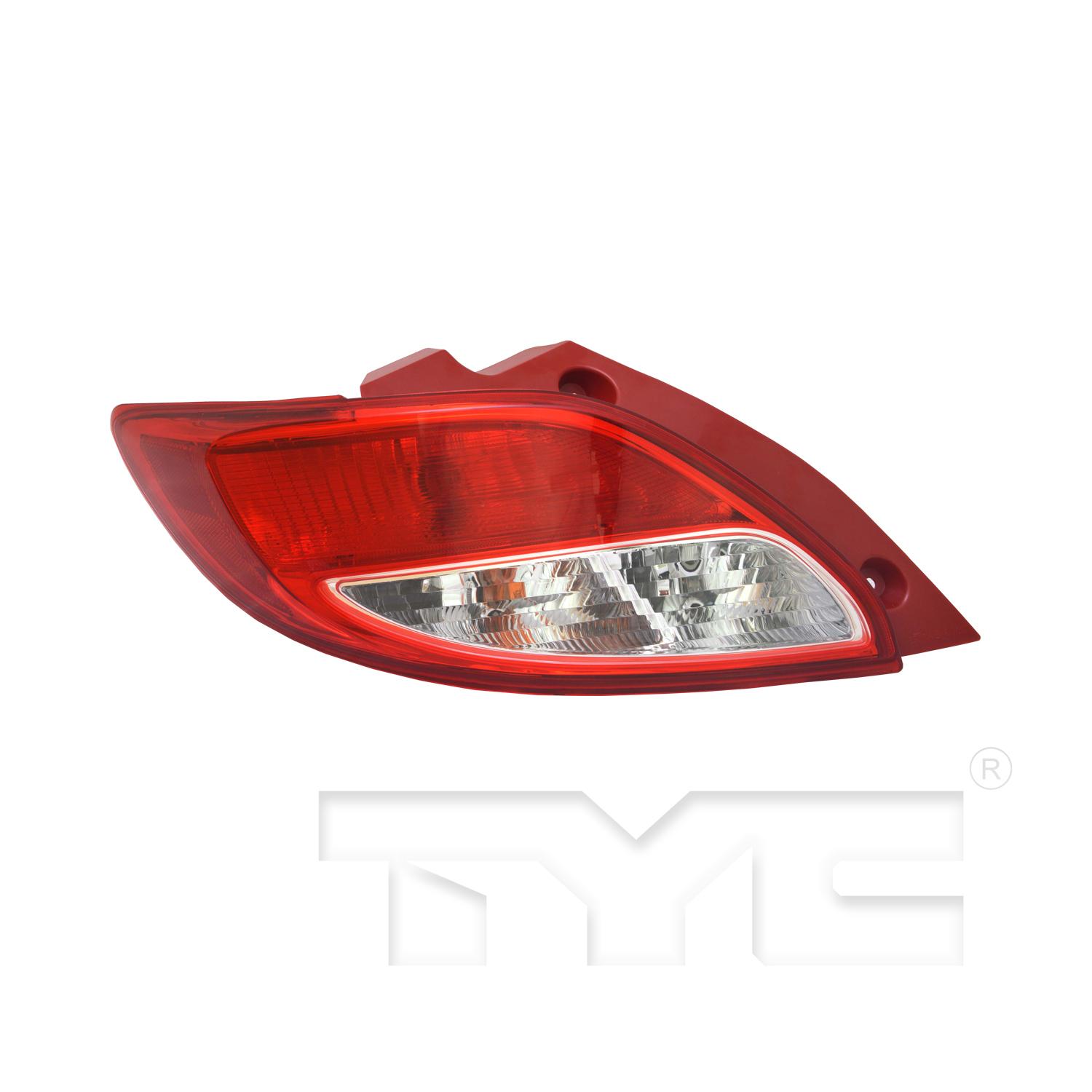 TYC 11647400 Tail Light Assembly product image 1 of 6
