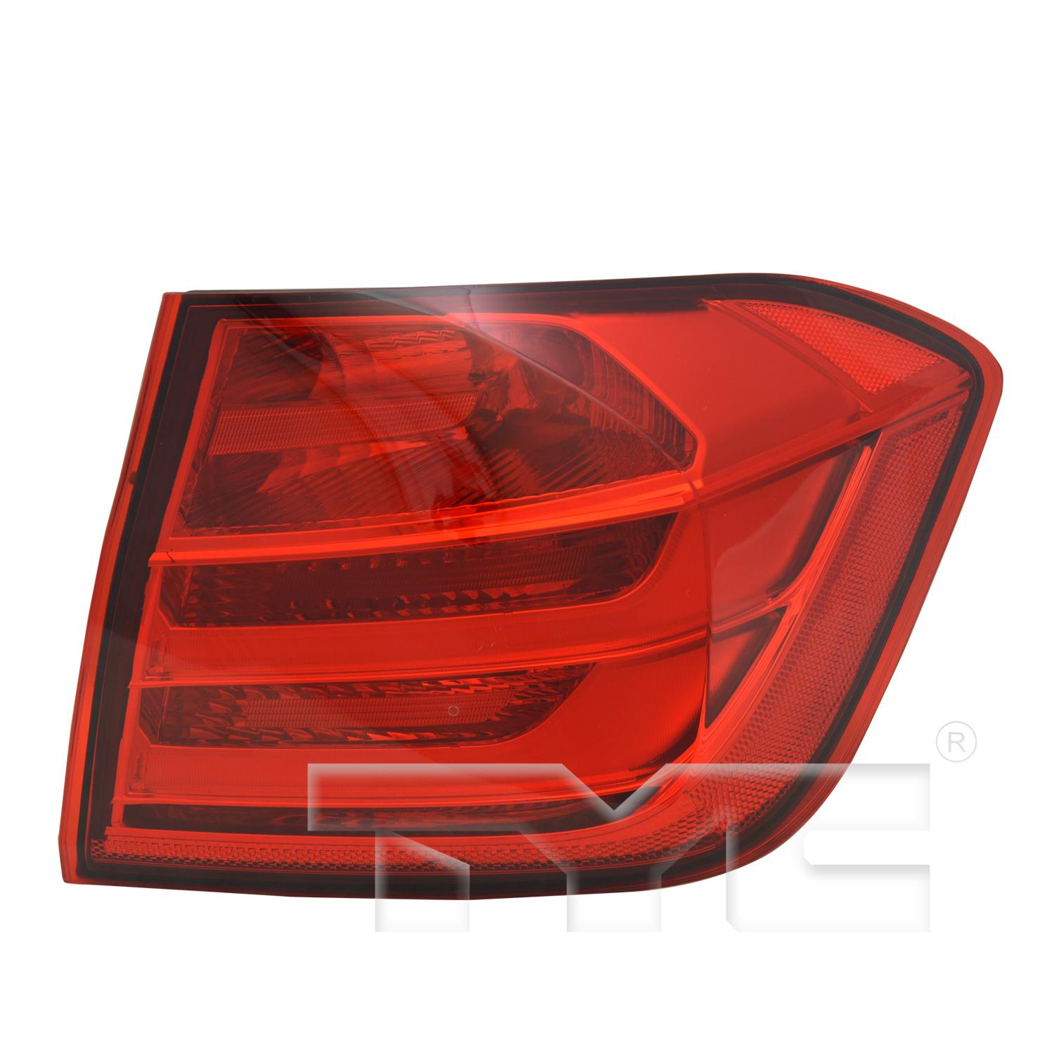 TYC 11647500 Tail Light Assembly product image 1 of 6