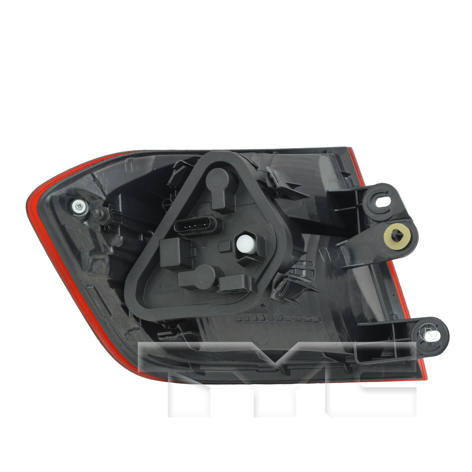 TYC 11647500 Tail Light Assembly product image 2 of 6