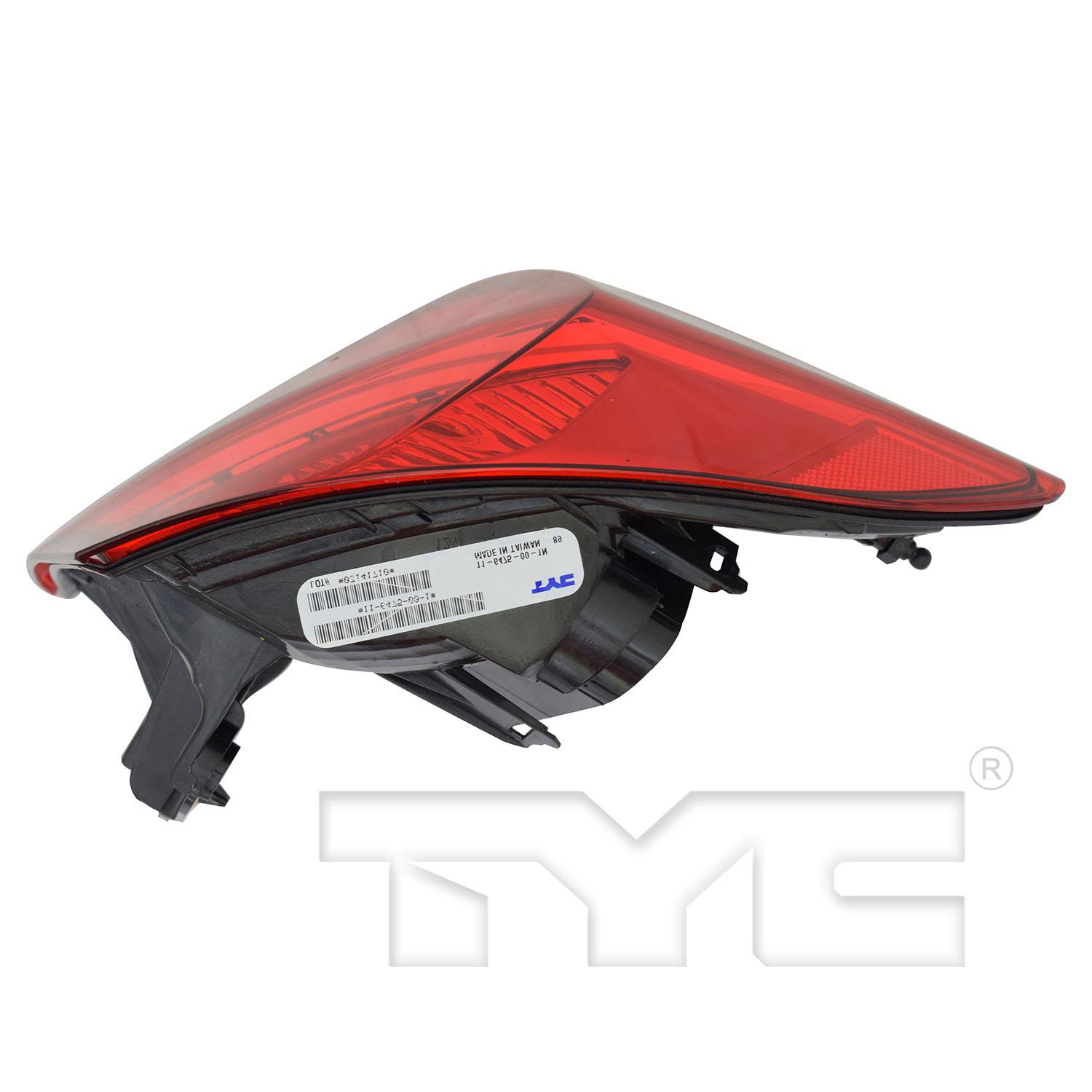 TYC 11647600 Tail Light Assembly product image 5 of 6
