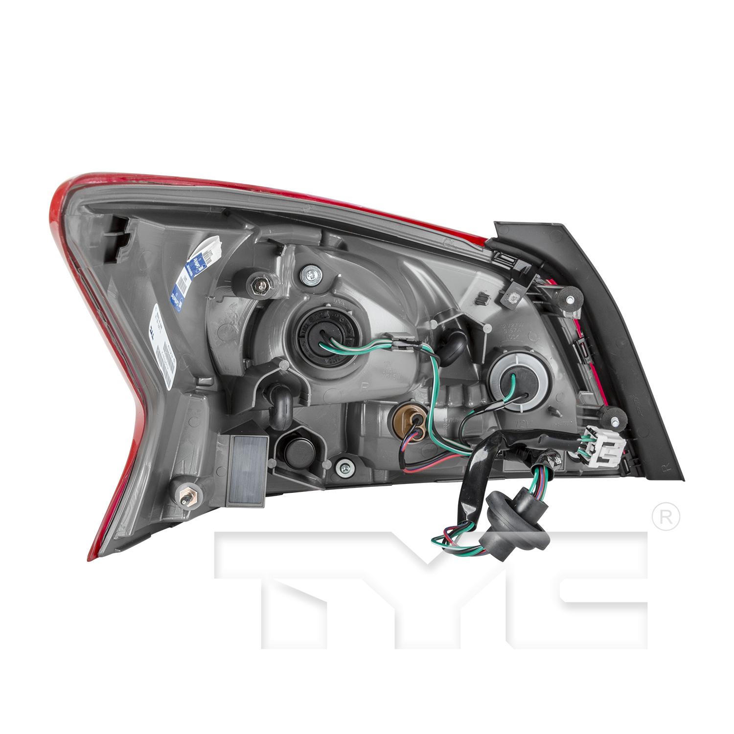 TYC 116479009 Tail Light Assembly product image 2 of 6