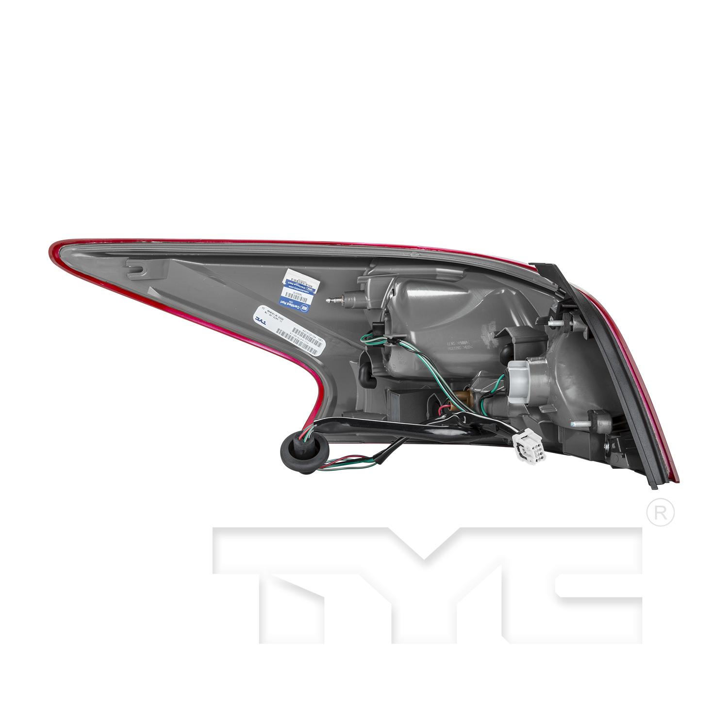 TYC 116479009 Tail Light Assembly product image 4 of 6