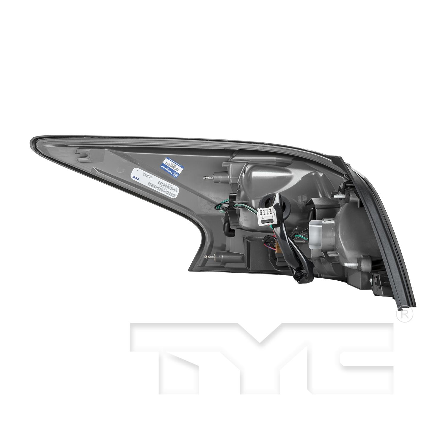 TYC 116479909 Tail Light Assembly product image 4 of 6