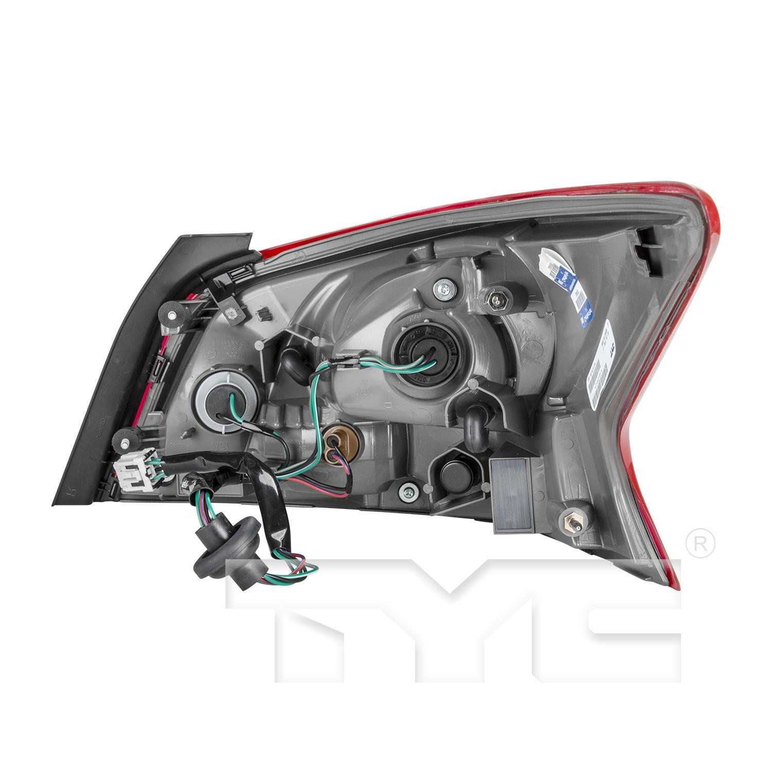 TYC 116480009 - Tail Light Assembly TYC 116480009 Tail Light Assembly product image 2 of 6