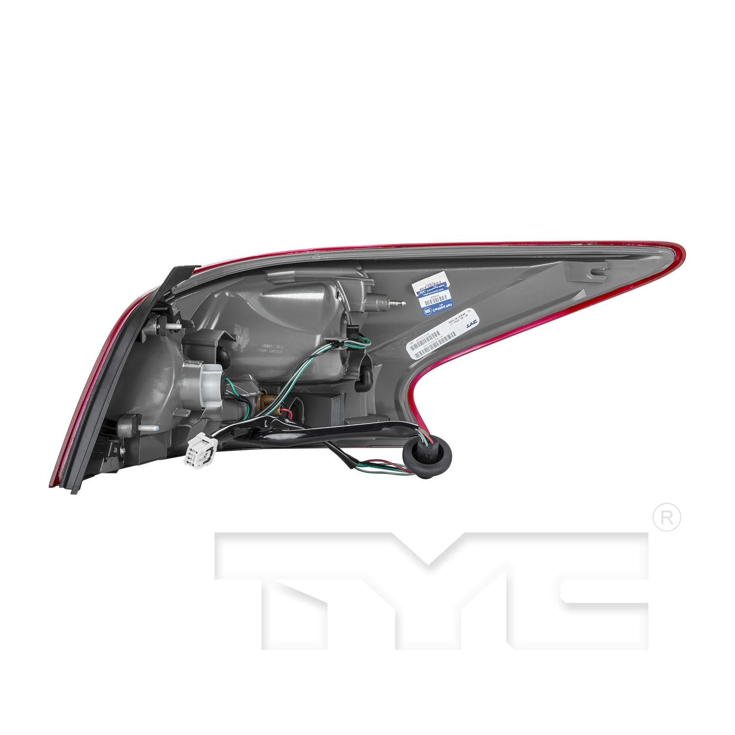 TYC 116480009 - Tail Light Assembly TYC 116480009 Tail Light Assembly product image 4 of 6