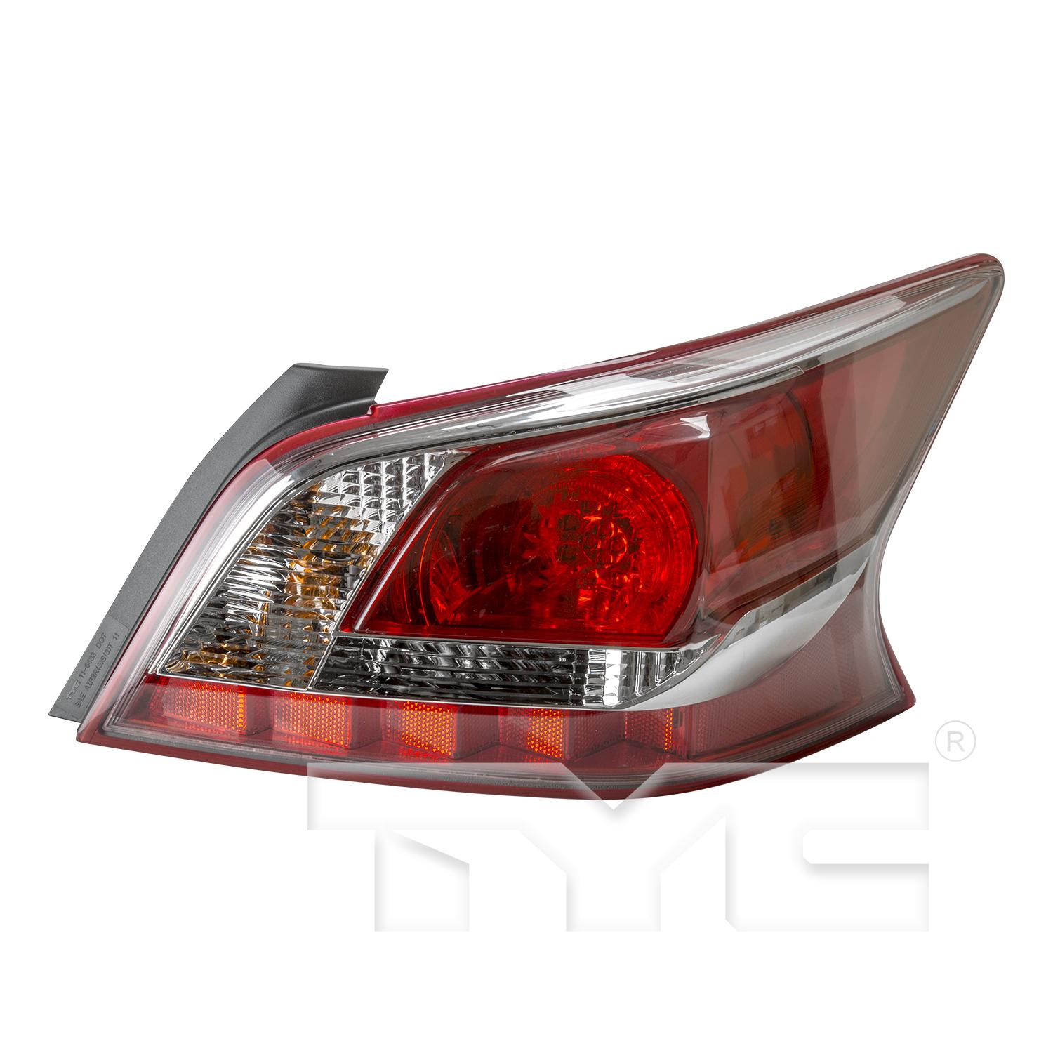 TYC 11648300 Tail Light Assembly product image 1 of 6
