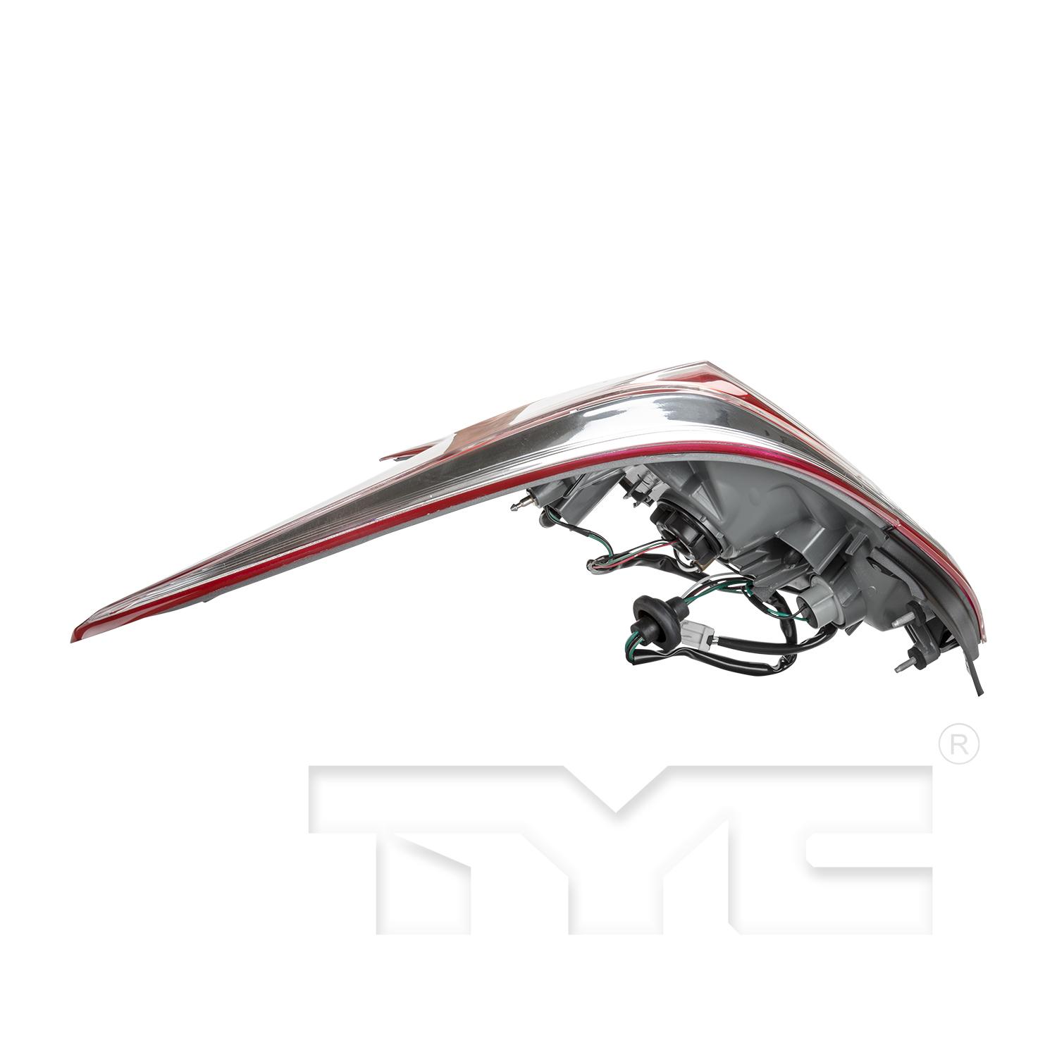 TYC 11648300 Tail Light Assembly product image 5 of 6