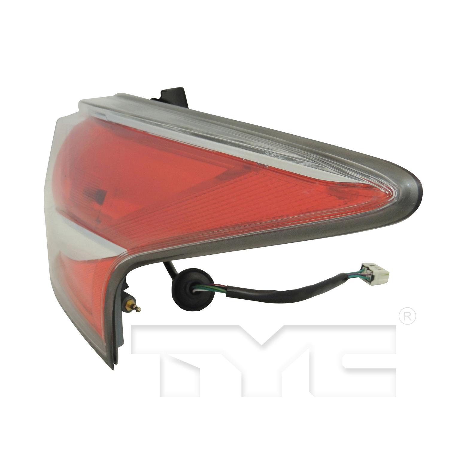 TYC 11648390 Tail Light Assembly product image 4 of 6