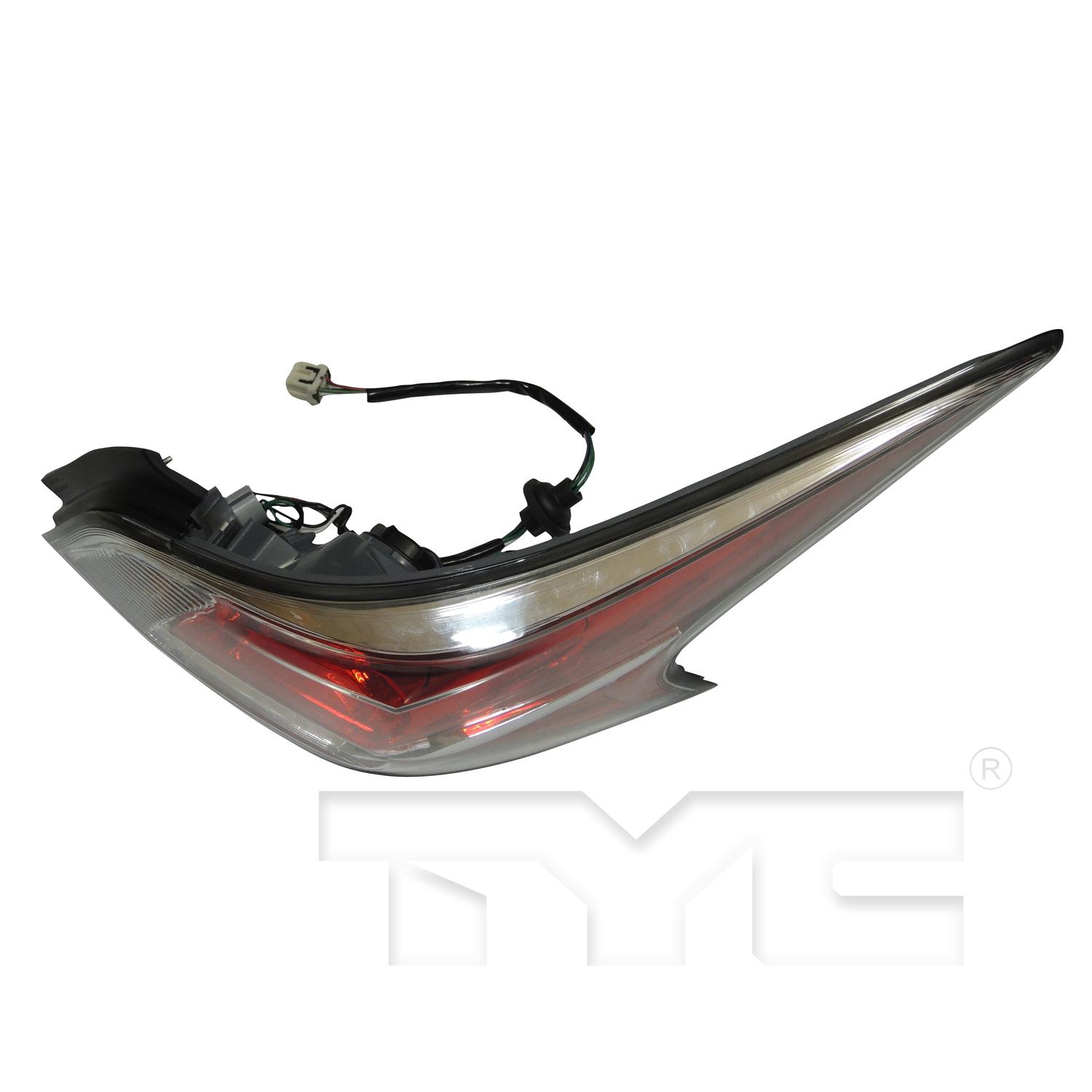 TYC 11648390 Tail Light Assembly product image 5 of 6