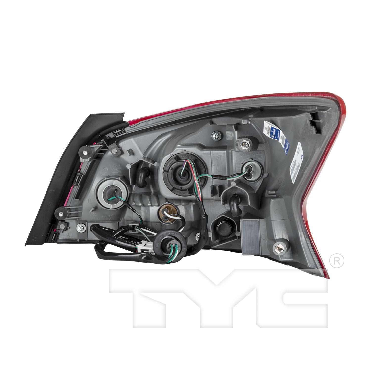 TYC 11648400 - Tail Light Assembly TYC 11648400 Tail Light Assembly product image 5 of 12