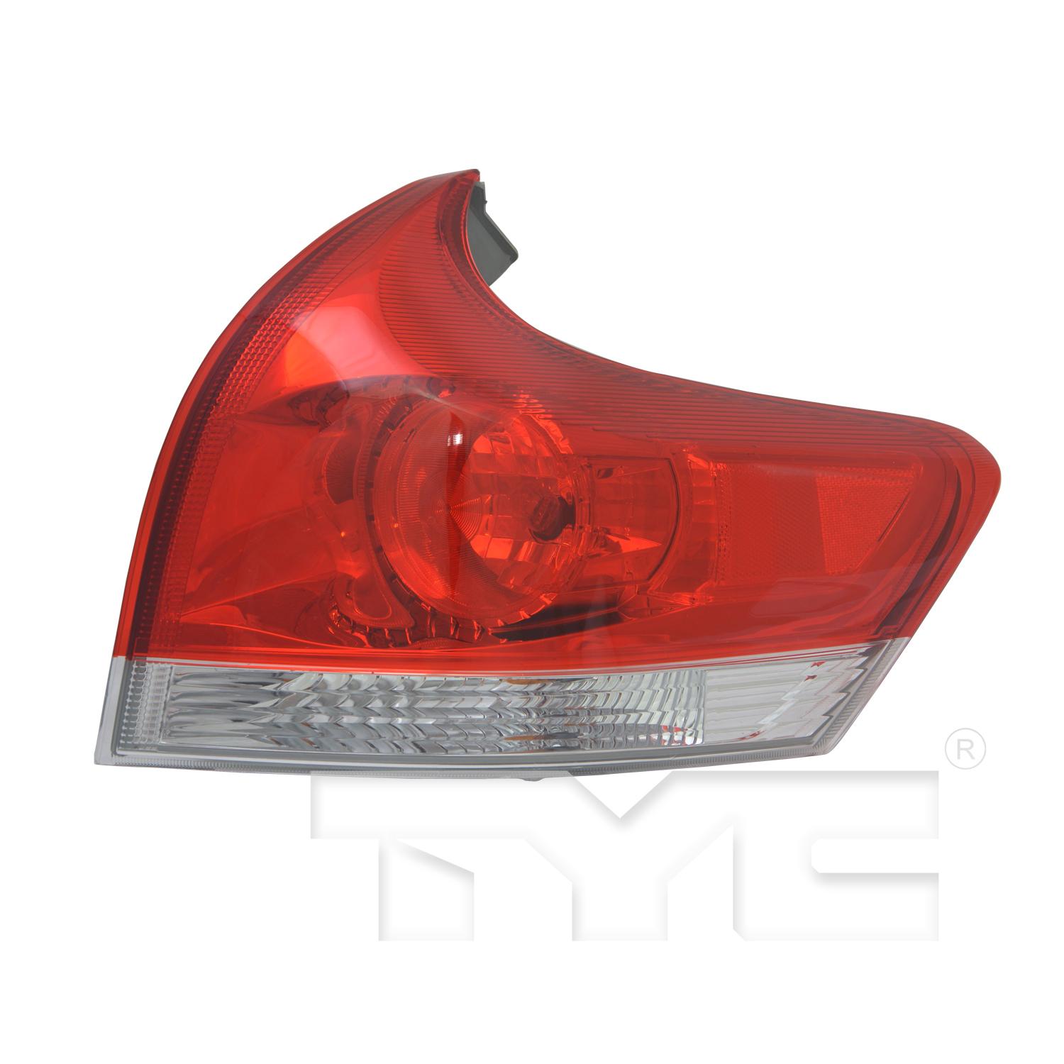 TYC 11648500 Tail Light Assembly product image 1 of 6