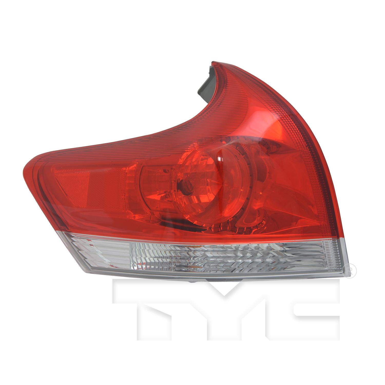 TYC 11648600 Tail Light Assembly product image 1 of 6